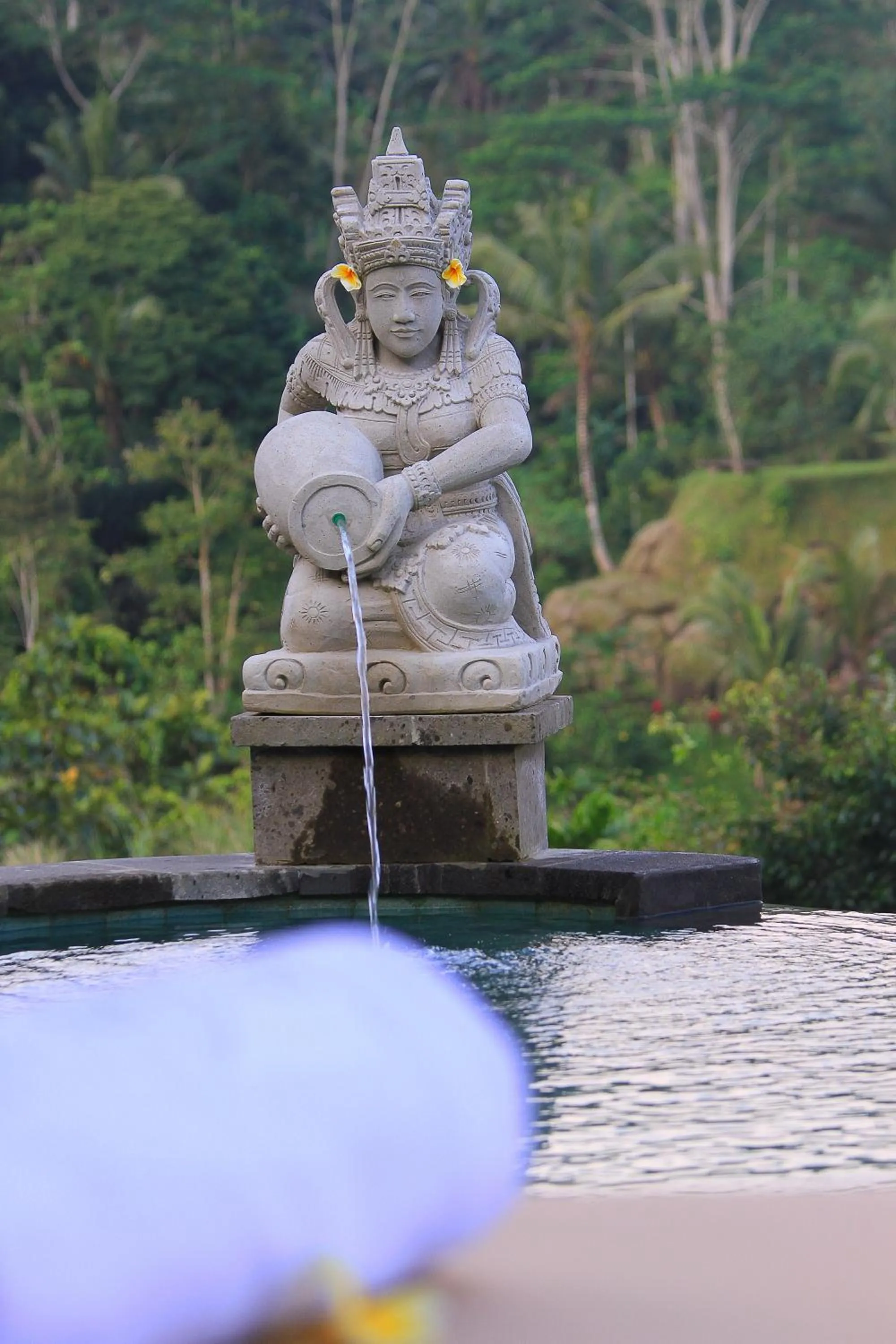 Mountain view in The Kayon Jungle Resort