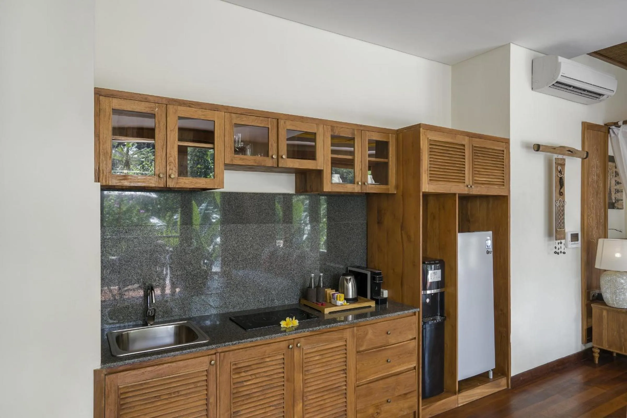 Dining area in The Kayon Jungle Resort