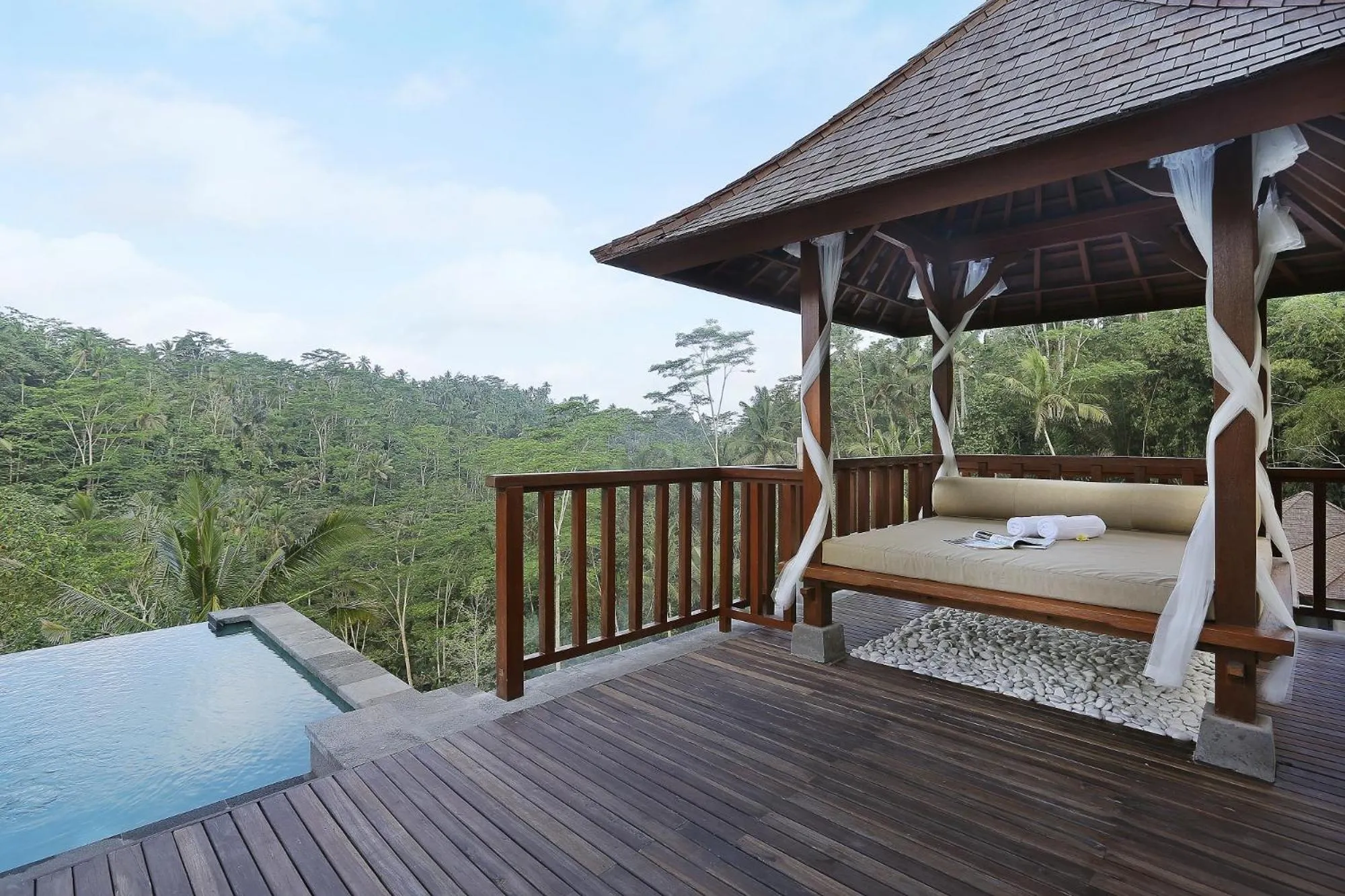 Balcony/Terrace in The Kayon Jungle Resort