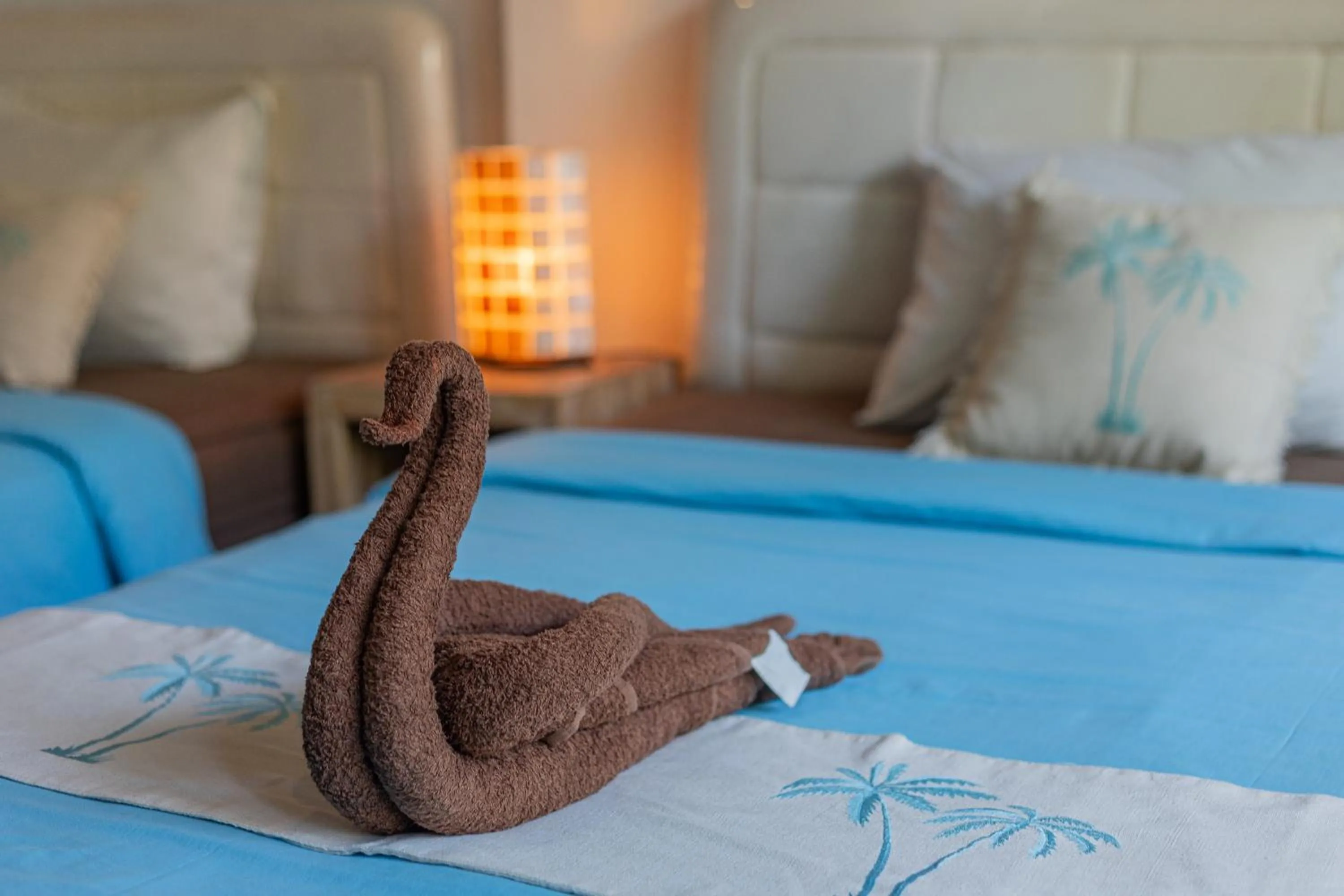 Bed in Golden Hill Cottage Nusa Penida