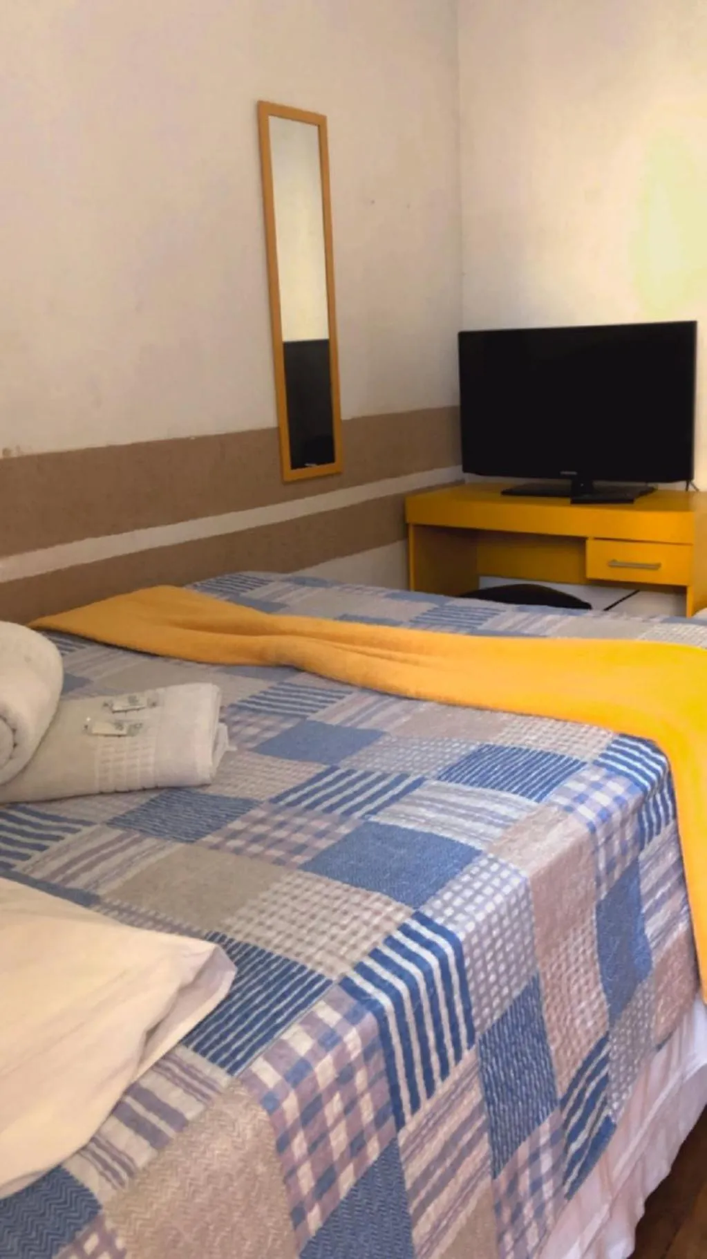 Bed in Hospedaria Ipiranga