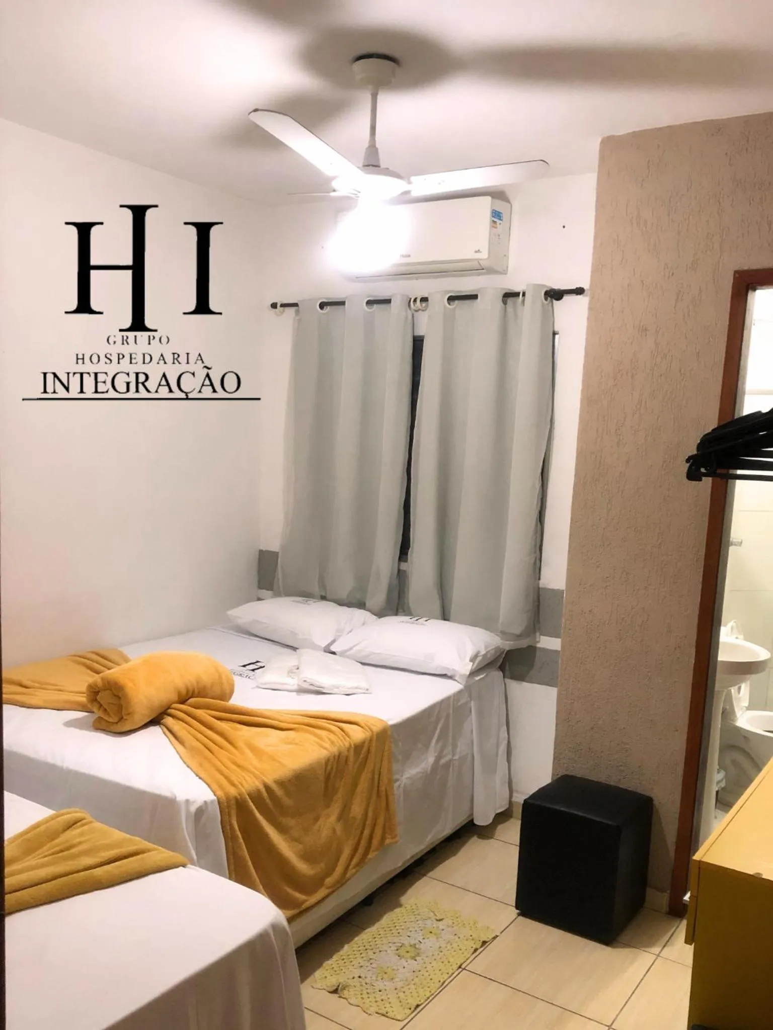 Bed in Hospedaria Ipiranga