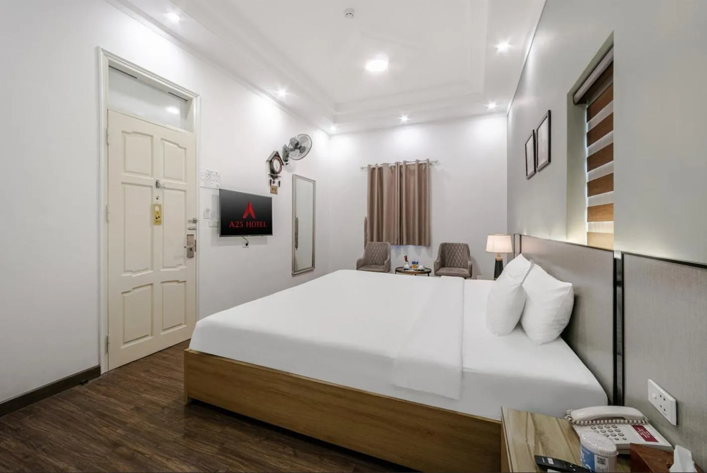 Bed in A25 Hotel - 185-187 Lò Đúc