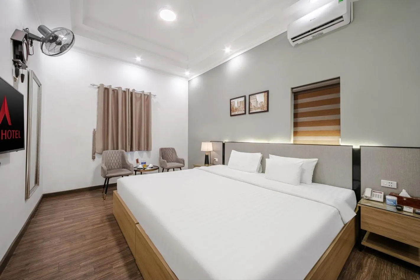 Bed in A25 Hotel - 185-187 Lò Đúc