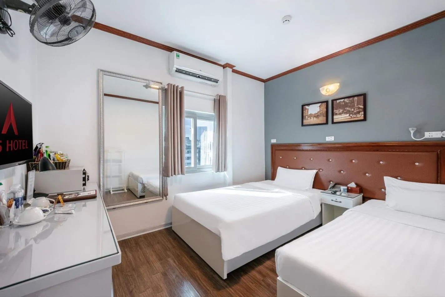 Bed in A25 Hotel - 185-187 Lò Đúc