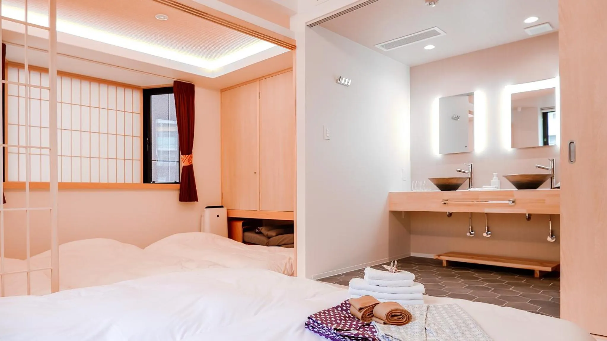 Photo of the whole room, Bed in Hotel Imagine Kyoto