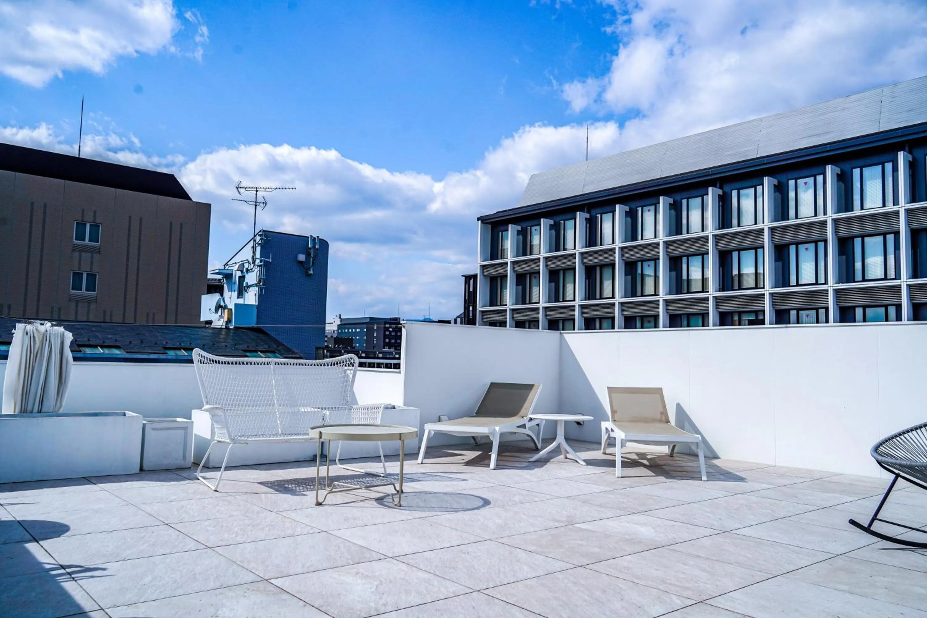 Patio in Hotel Imagine Kyoto