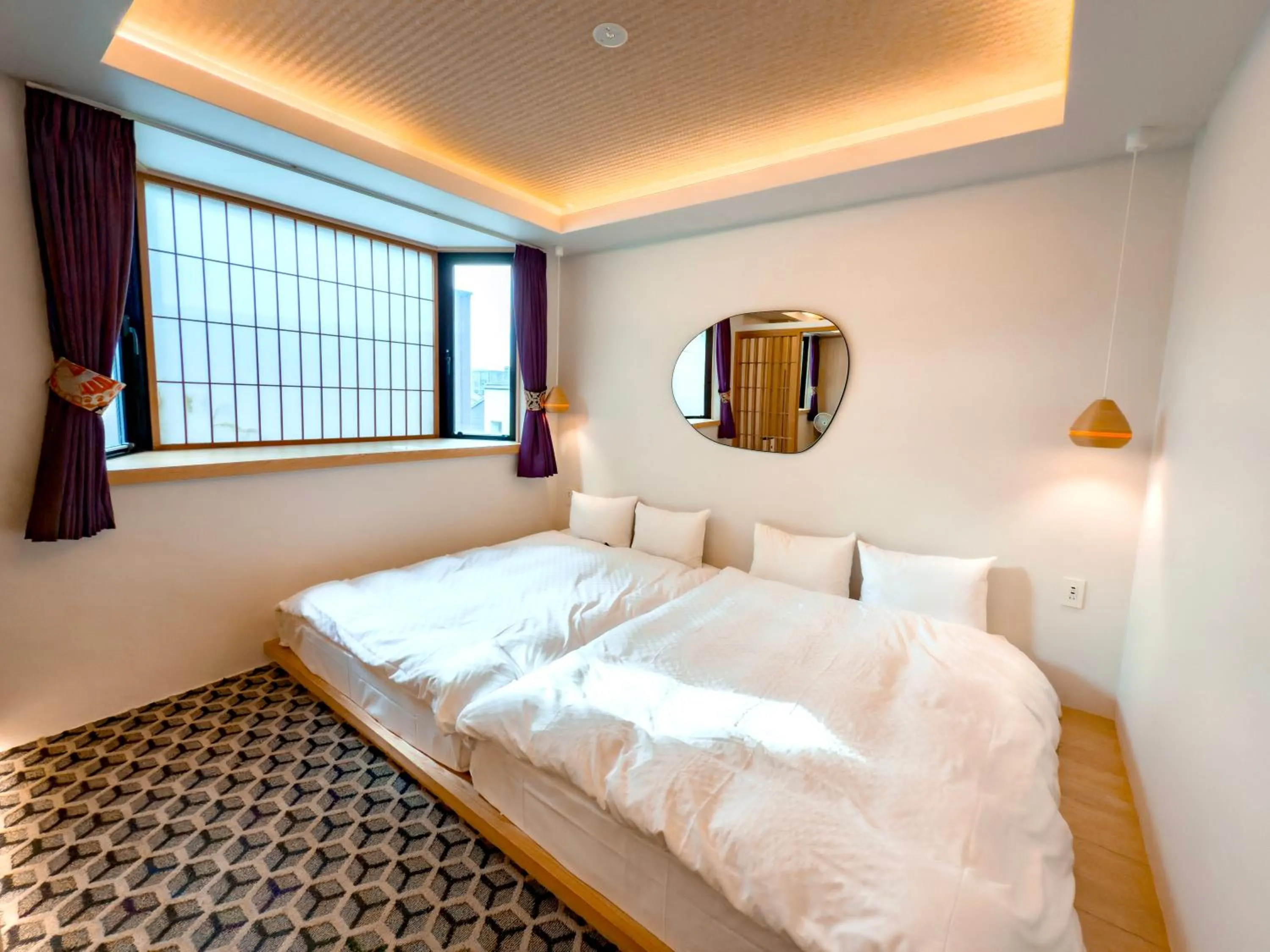 Bed in Hotel Imagine Kyoto