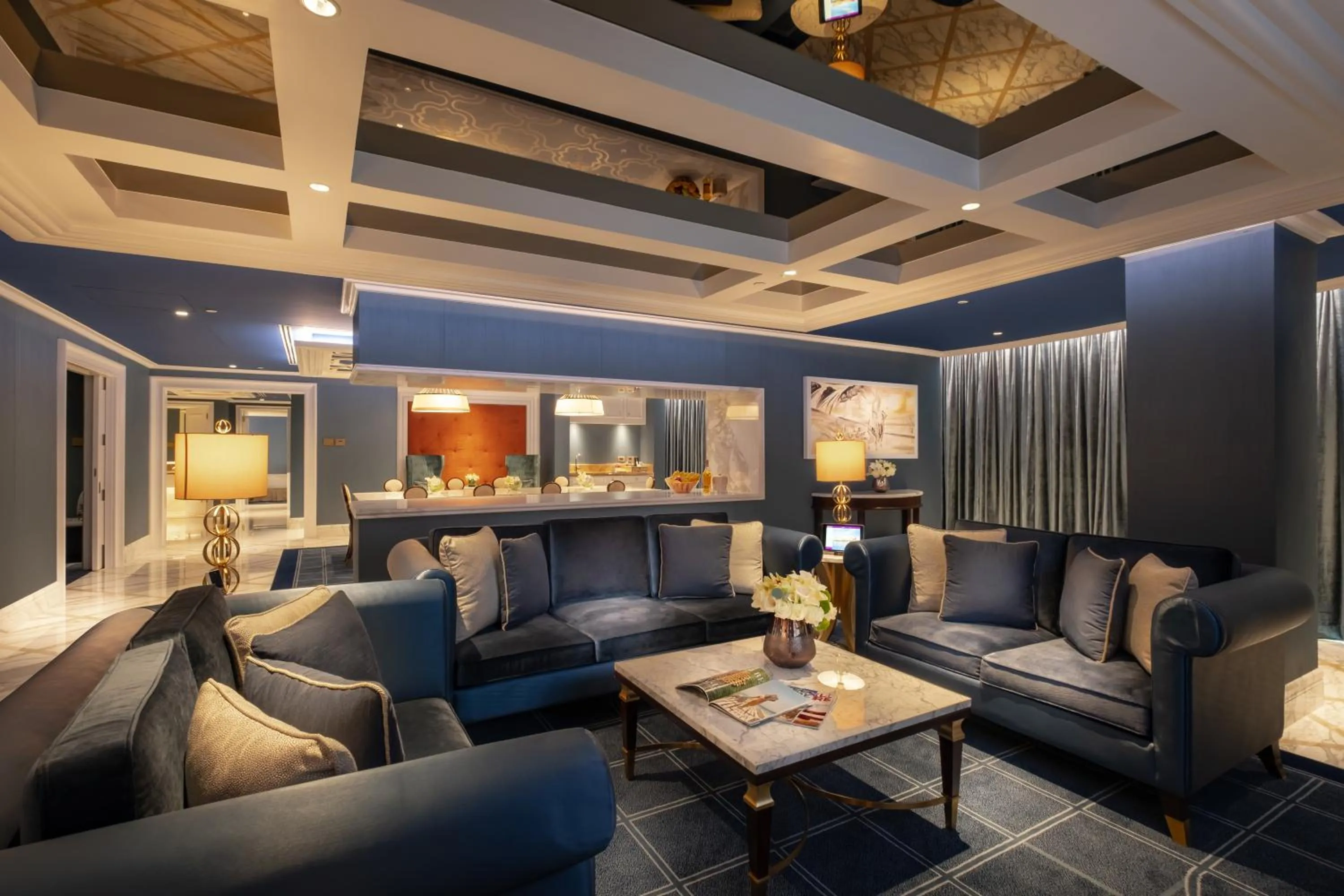 Living room in Okada Manila