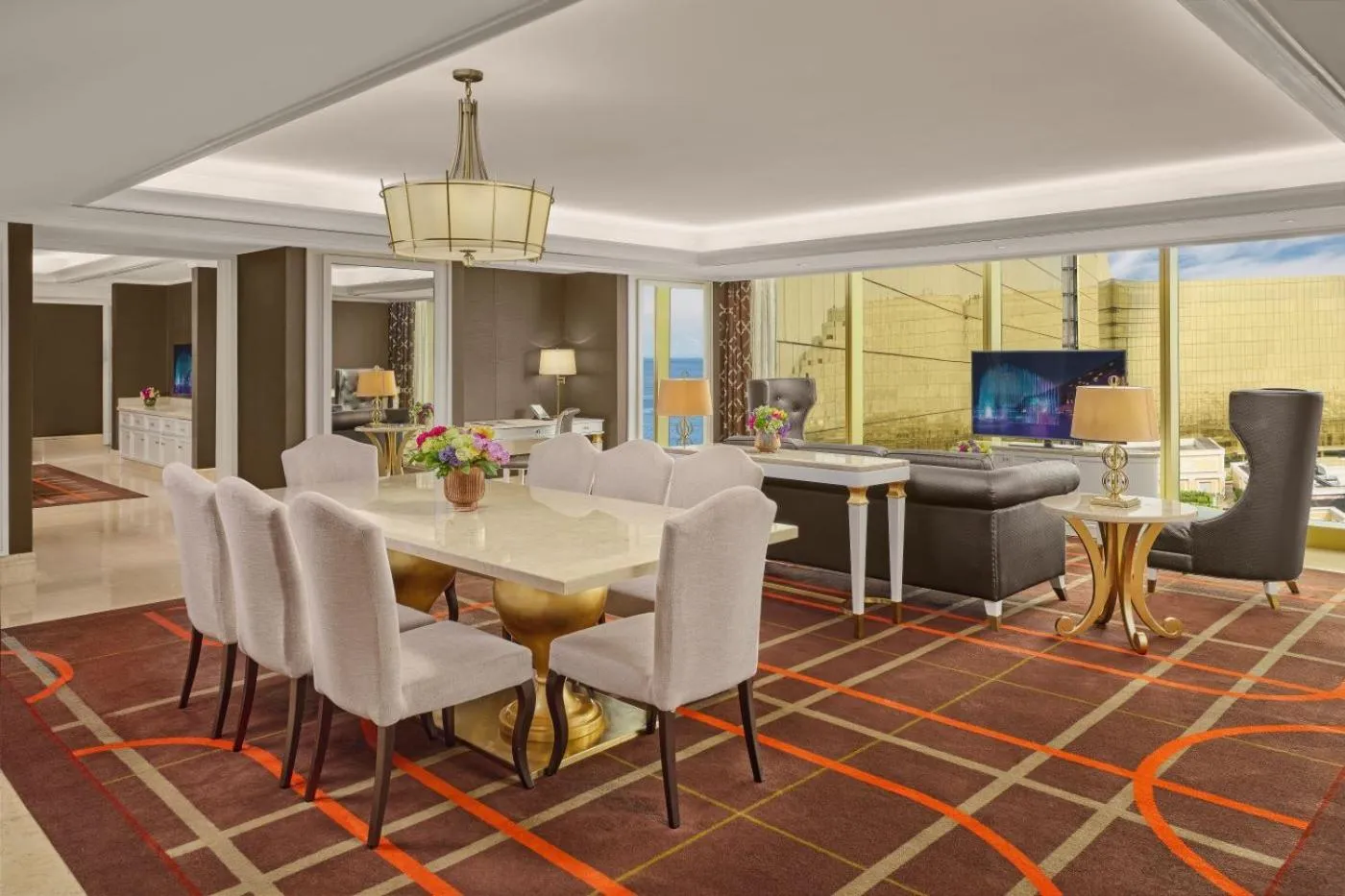 Living room in Okada Manila