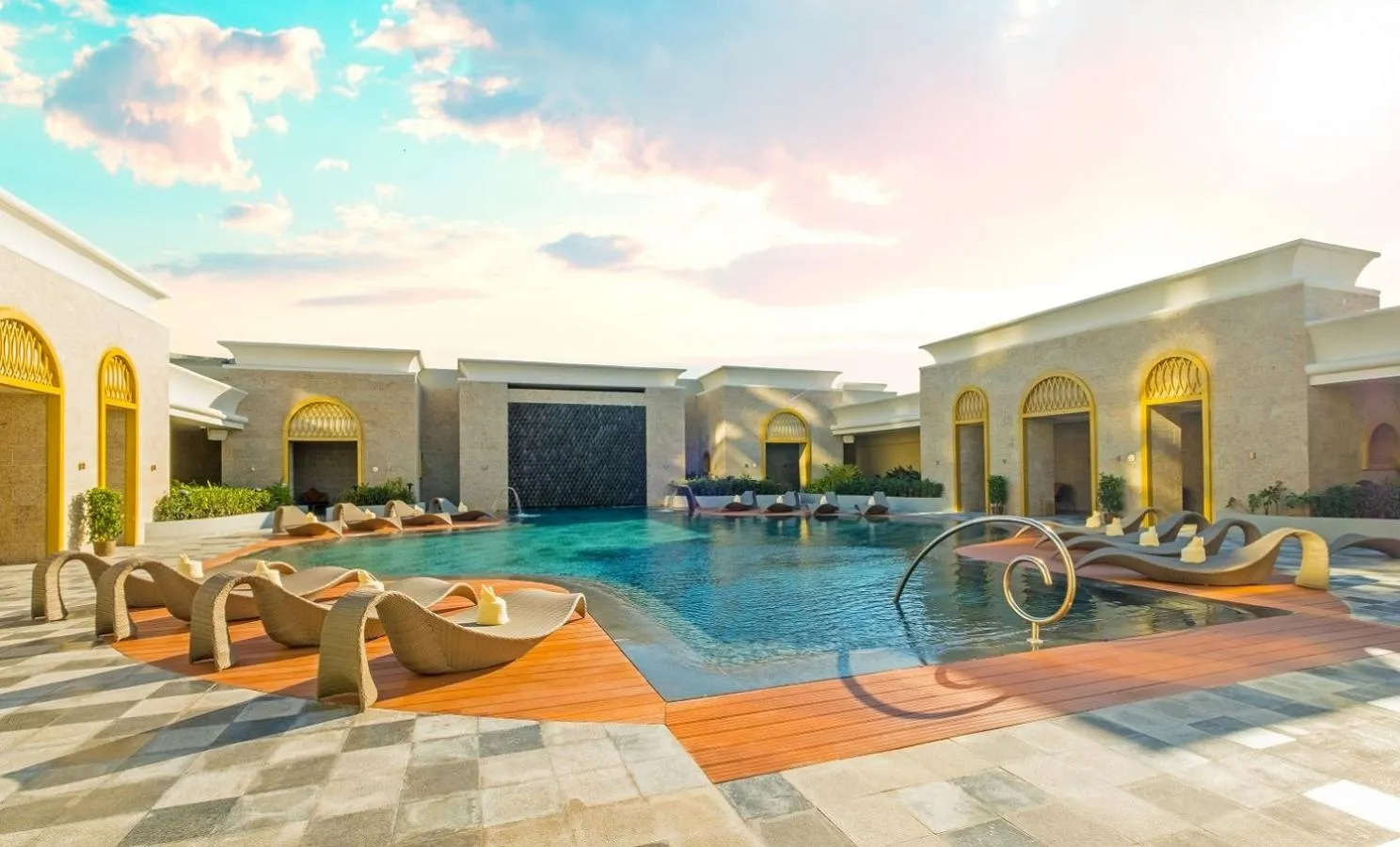 Swimming pool in Okada Manila