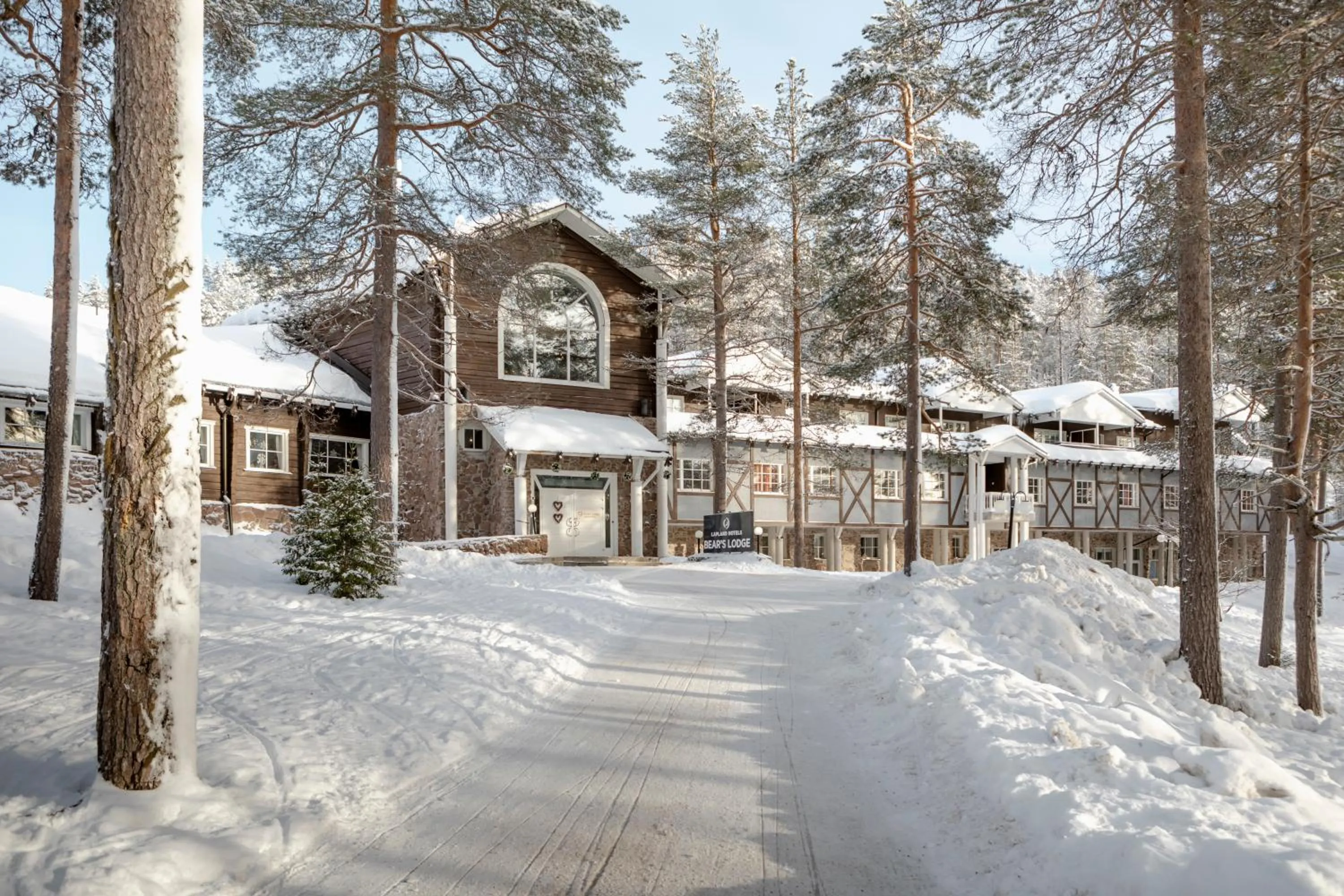 Property building in Lapland Hotels Bear´s Lodge