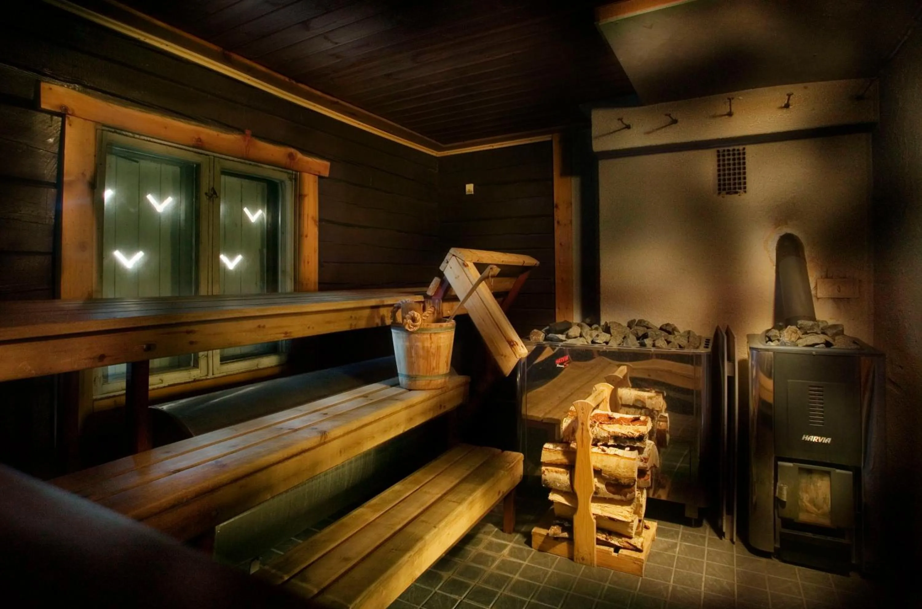 Sauna in Lapland Hotels Bear´s Lodge
