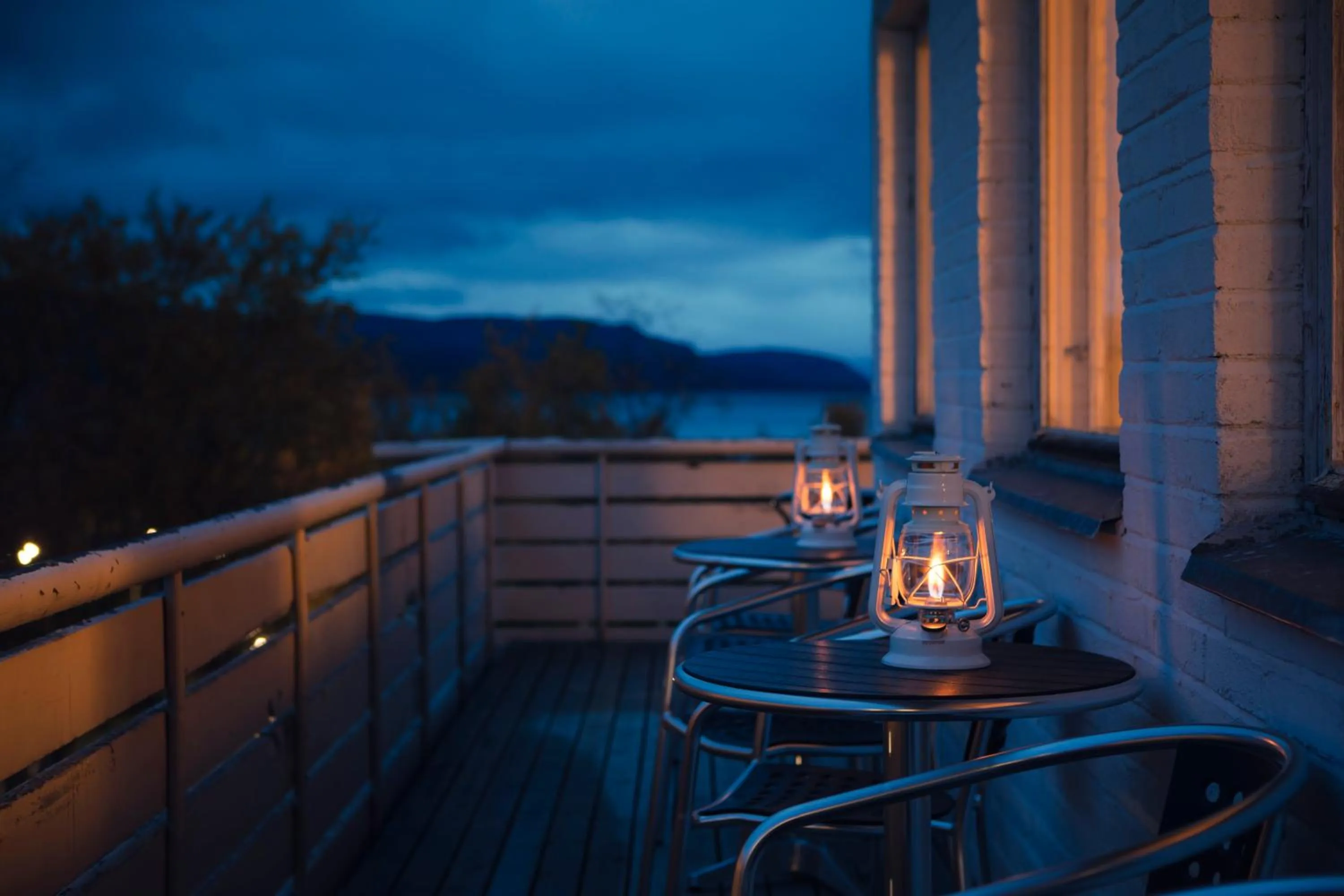 Balcony/Terrace in Lapland Hotels Kilpis