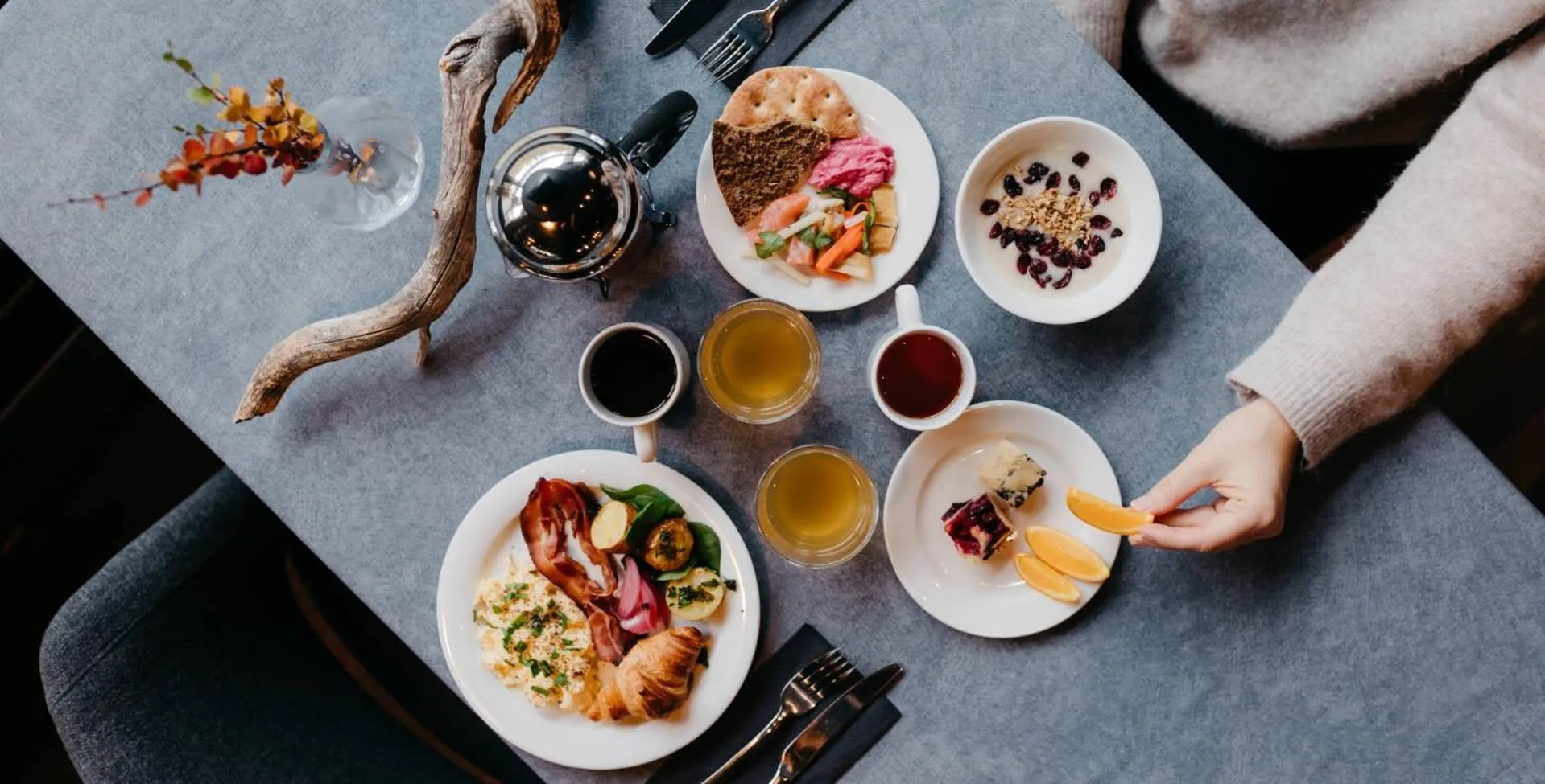 Breakfast in Lapland Hotels Kilpis