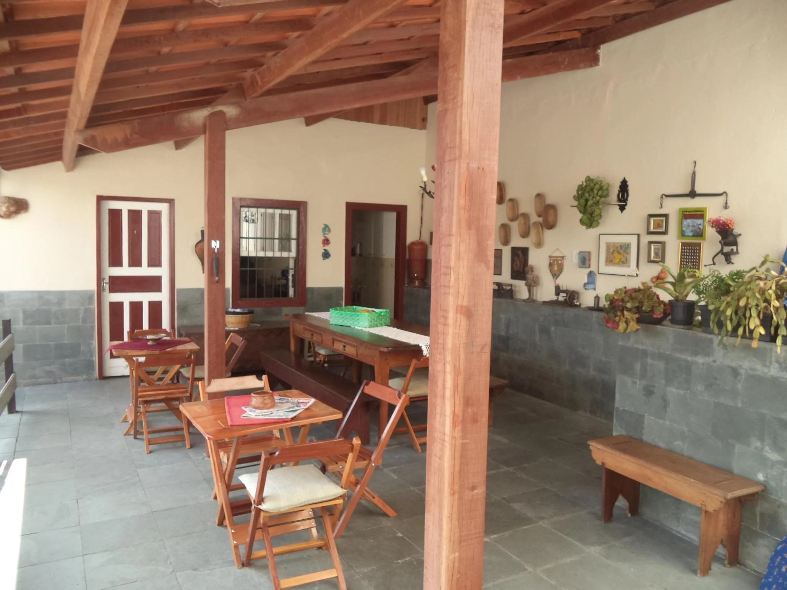 Patio in Pousada Dona Denis