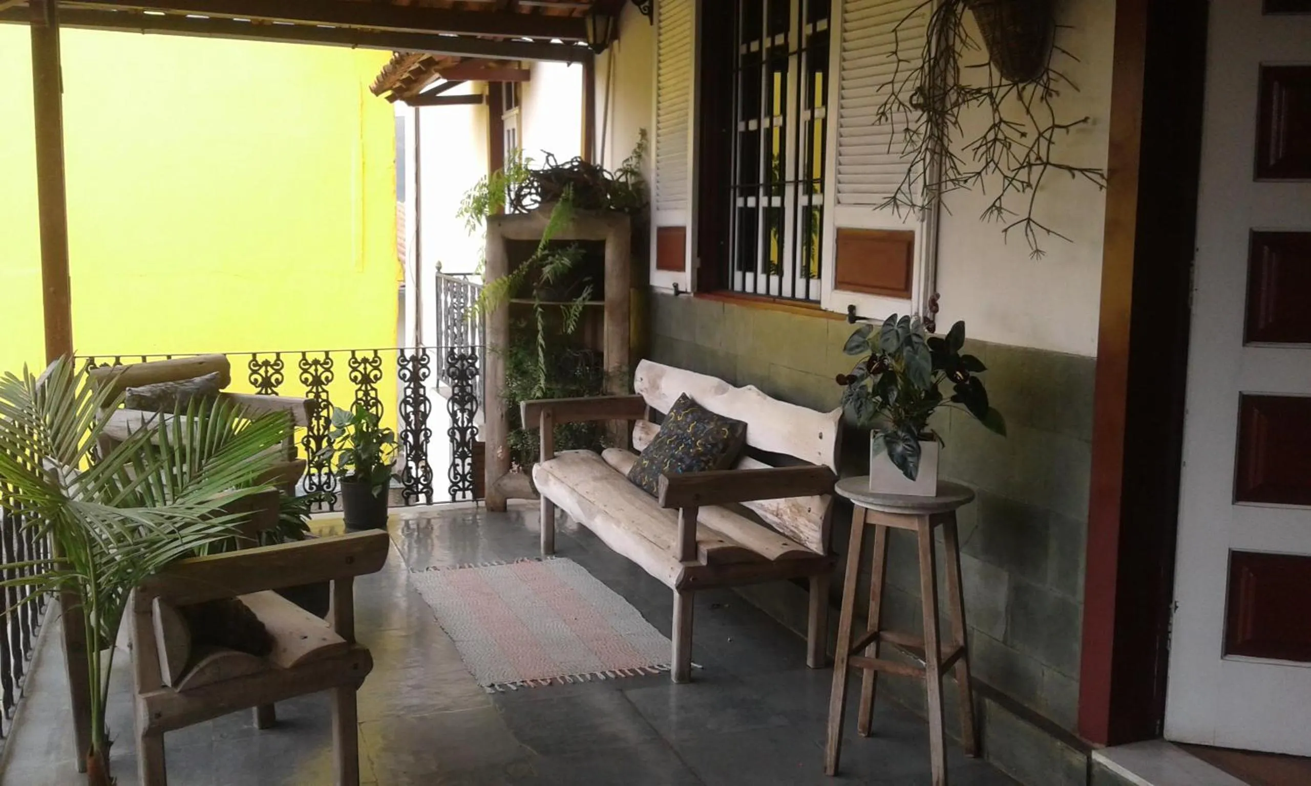 Patio in Pousada Dona Denis