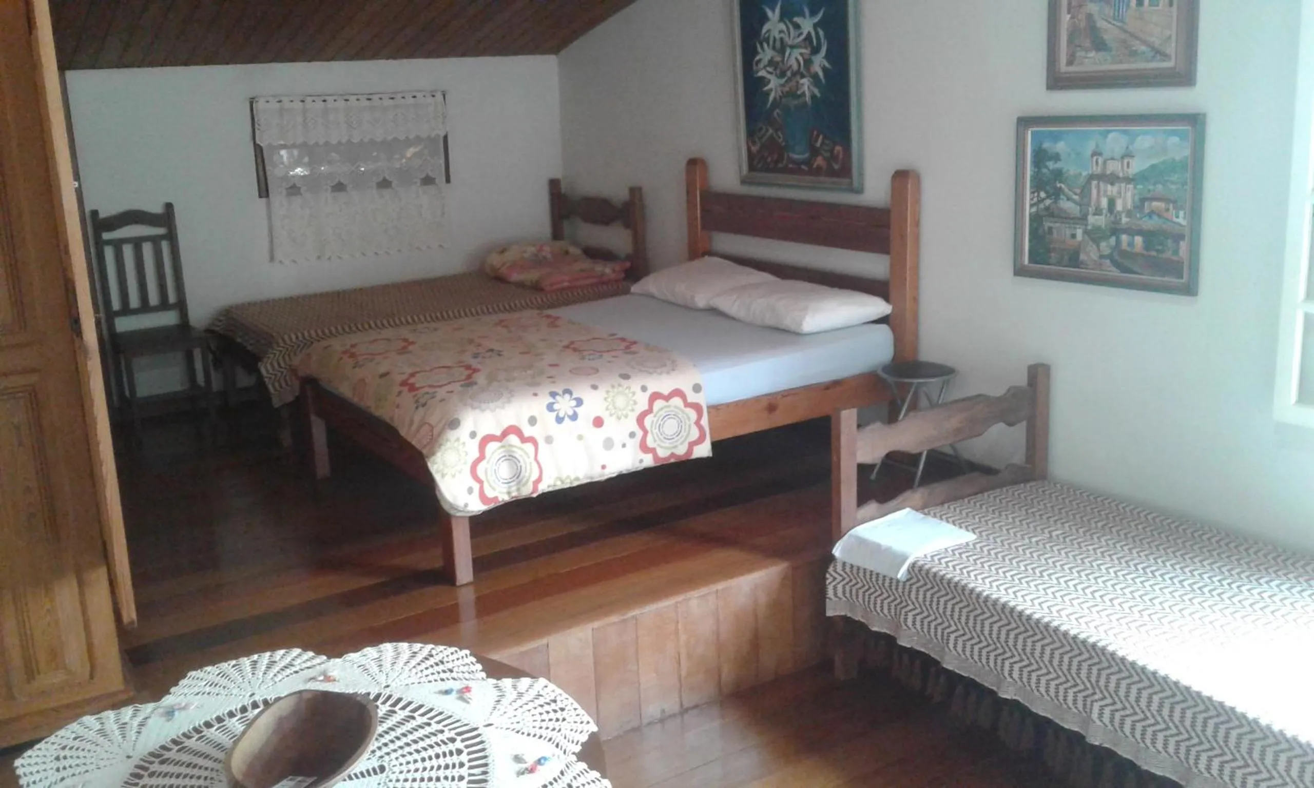 Bed in Pousada Dona Denis