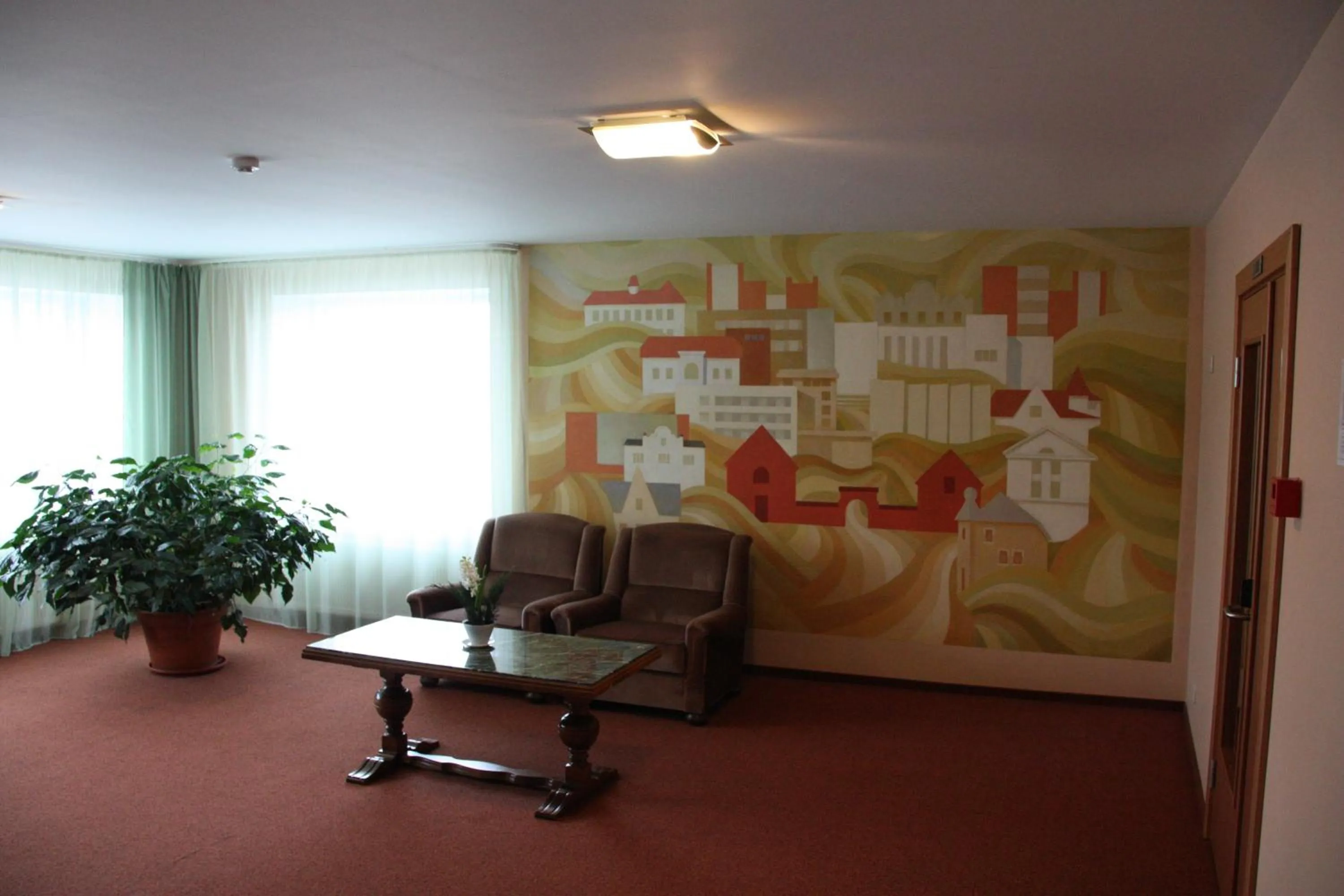 Decorative detail in Hotel Madona