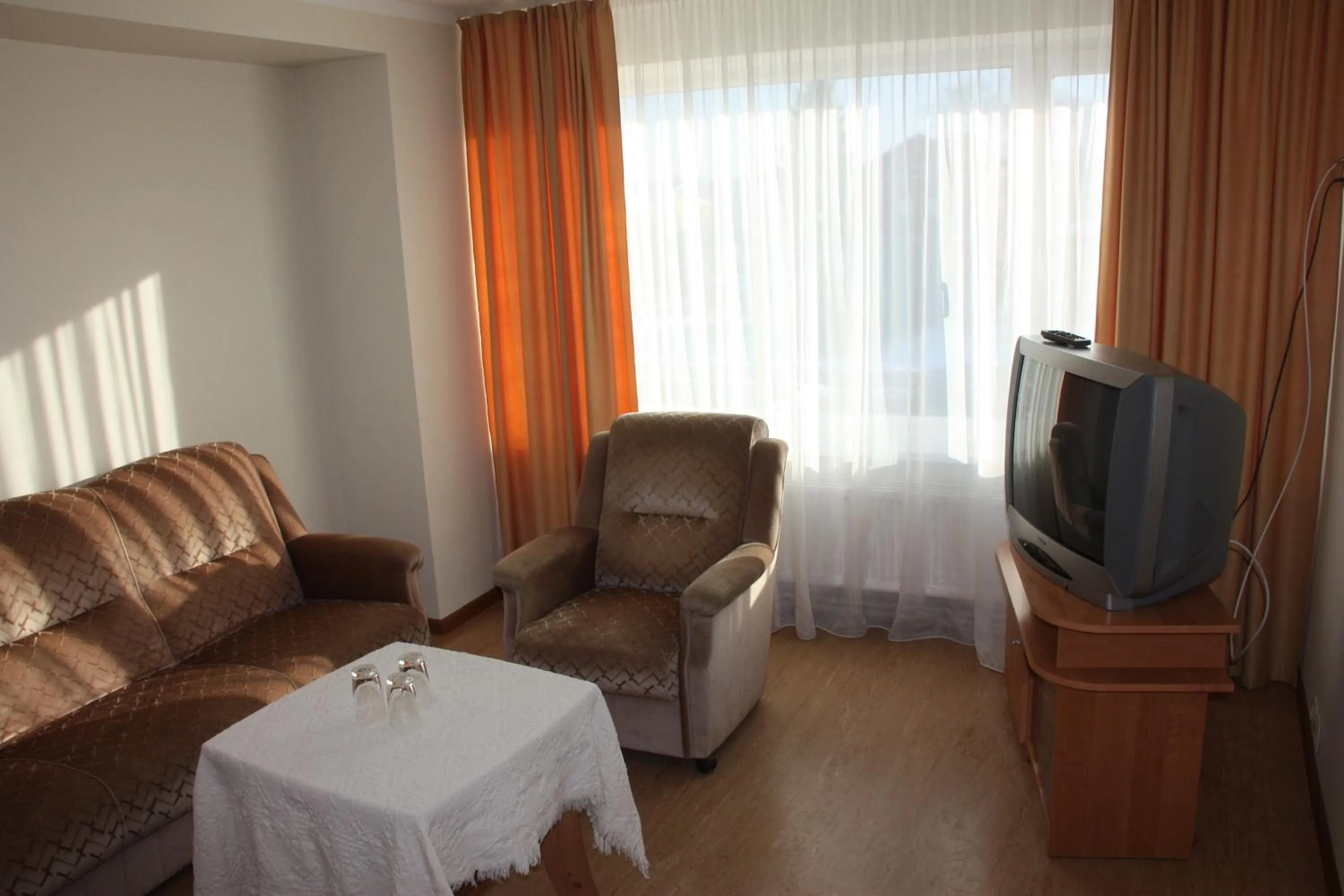 Seating area in Hotel Madona