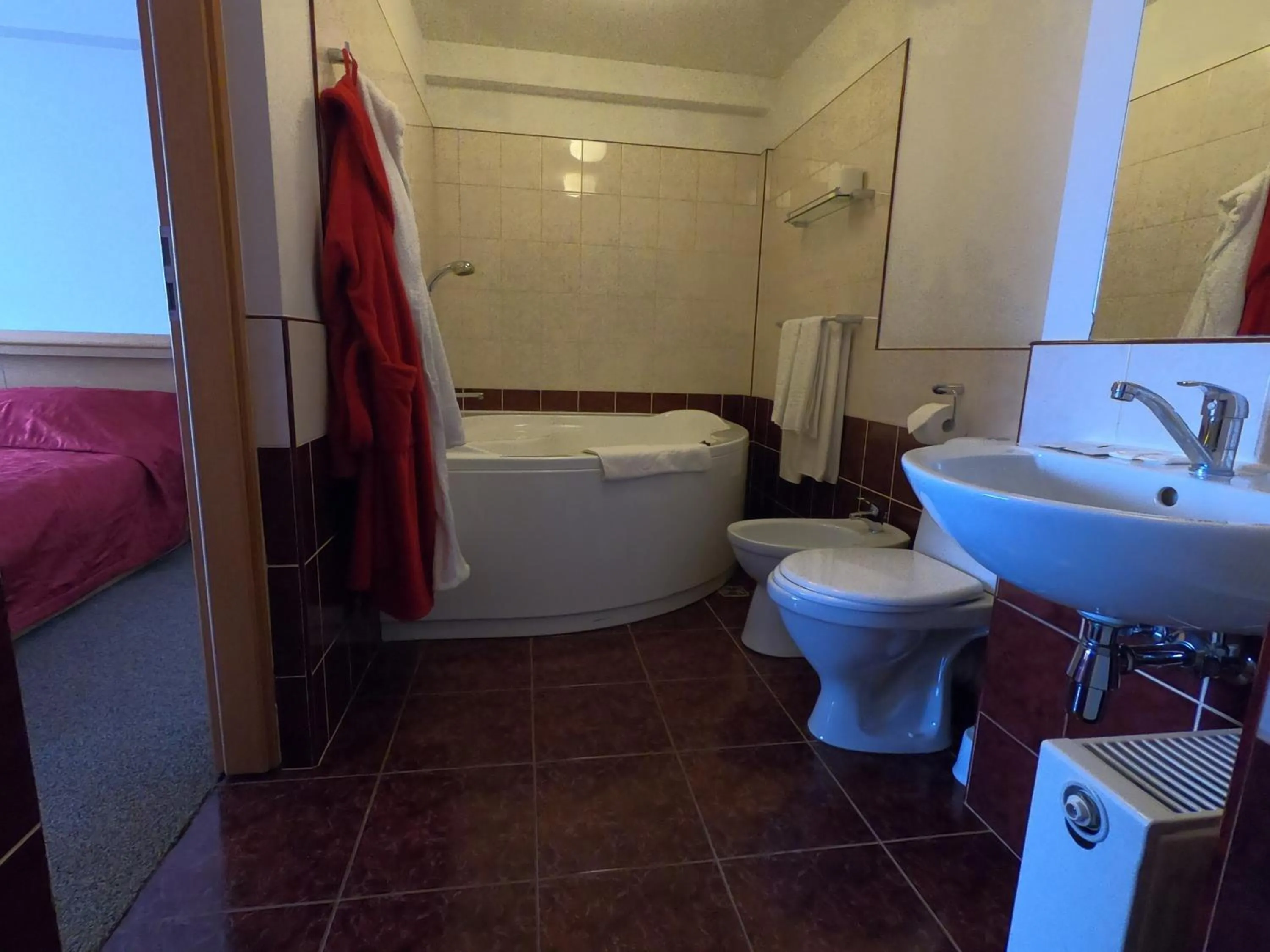 Bathroom in Hotel Madona