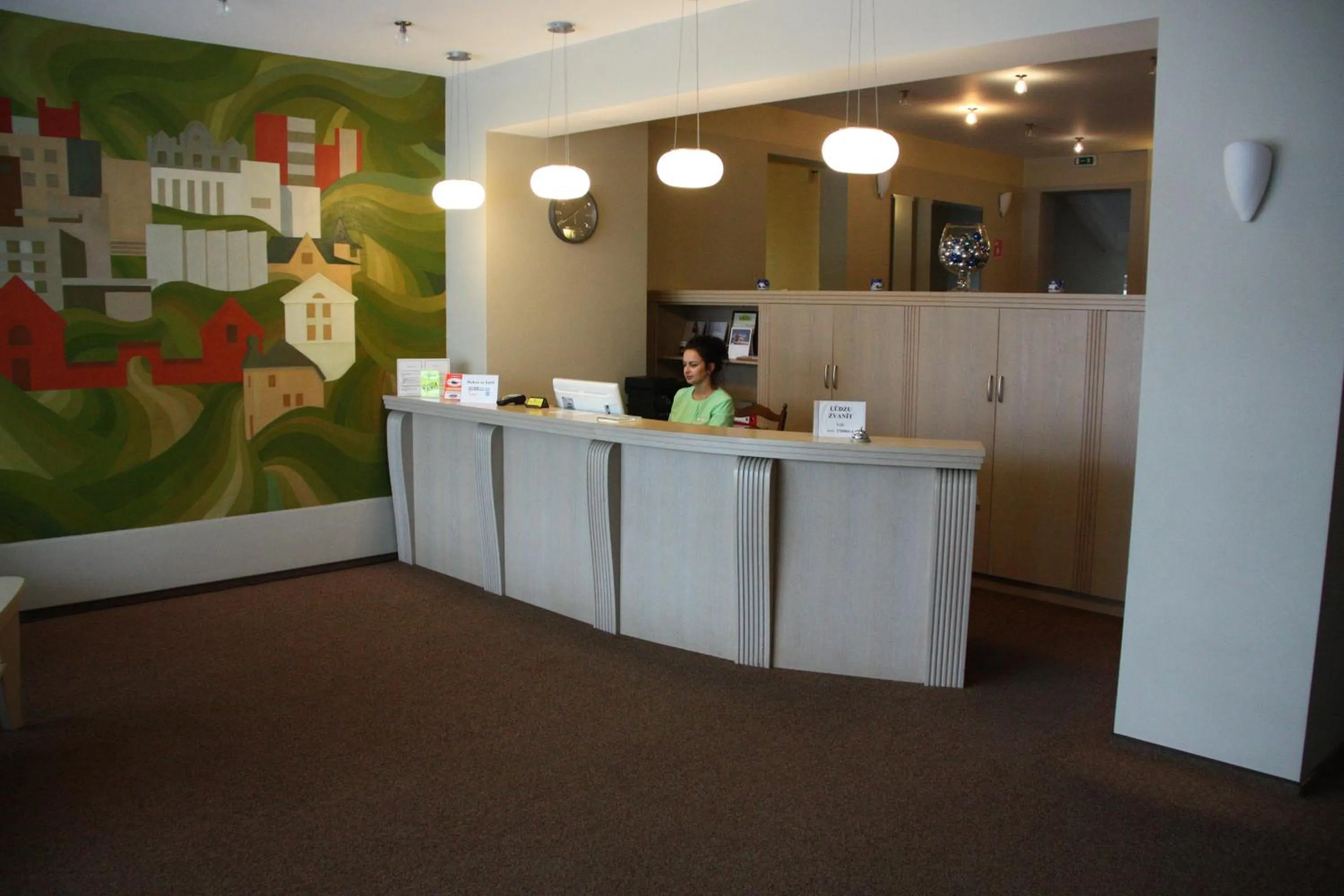 Lobby or reception in Hotel Madona