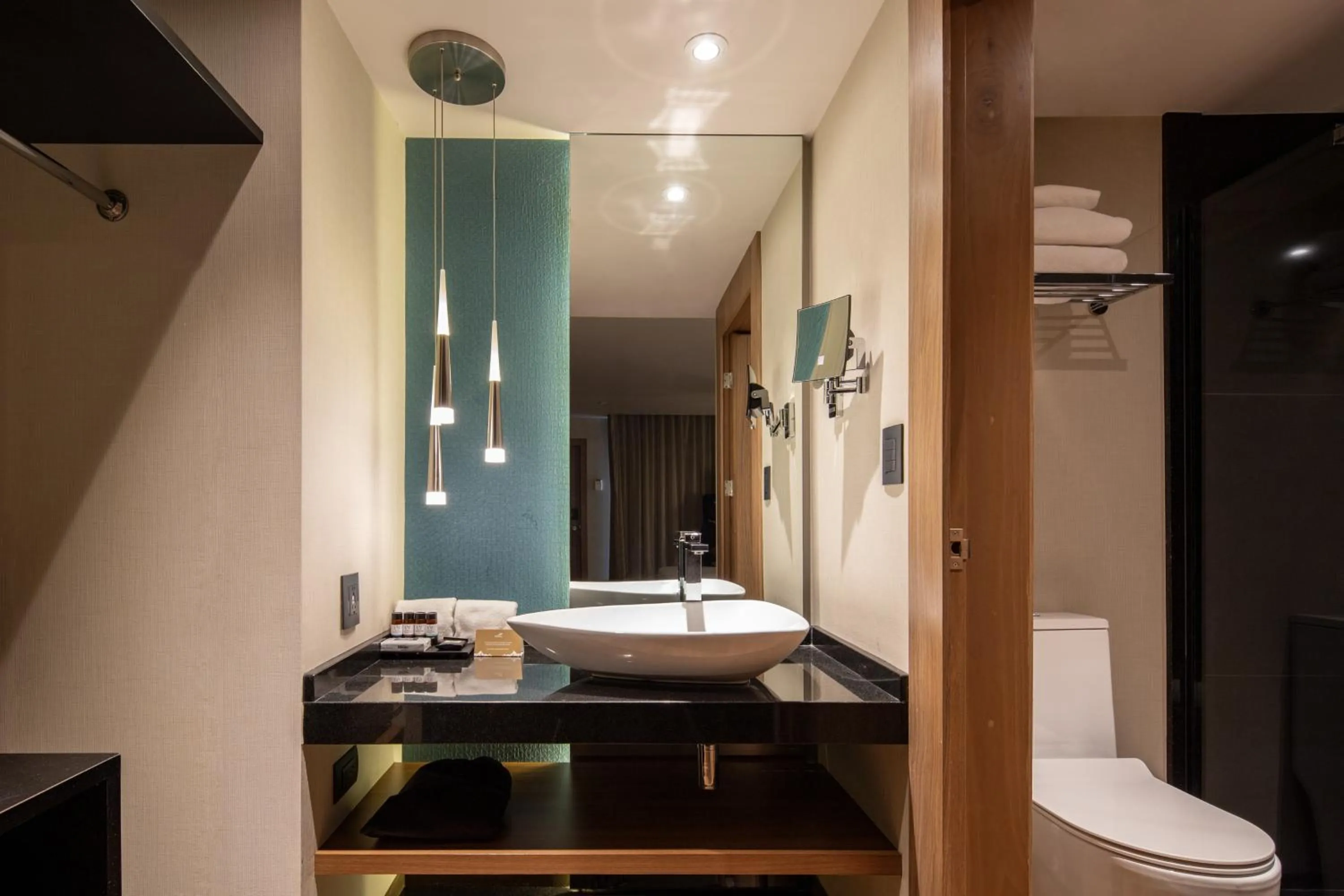 Shower in Hotel Real del Rio