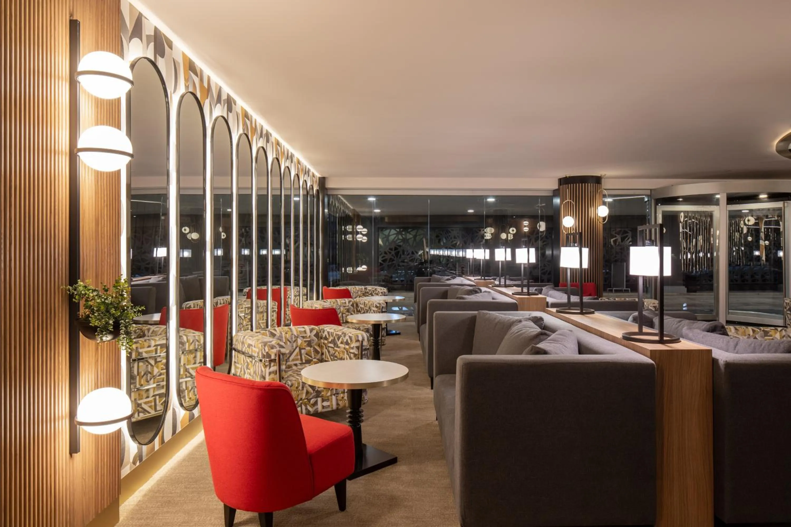 Lobby or reception in Hotel Real del Rio