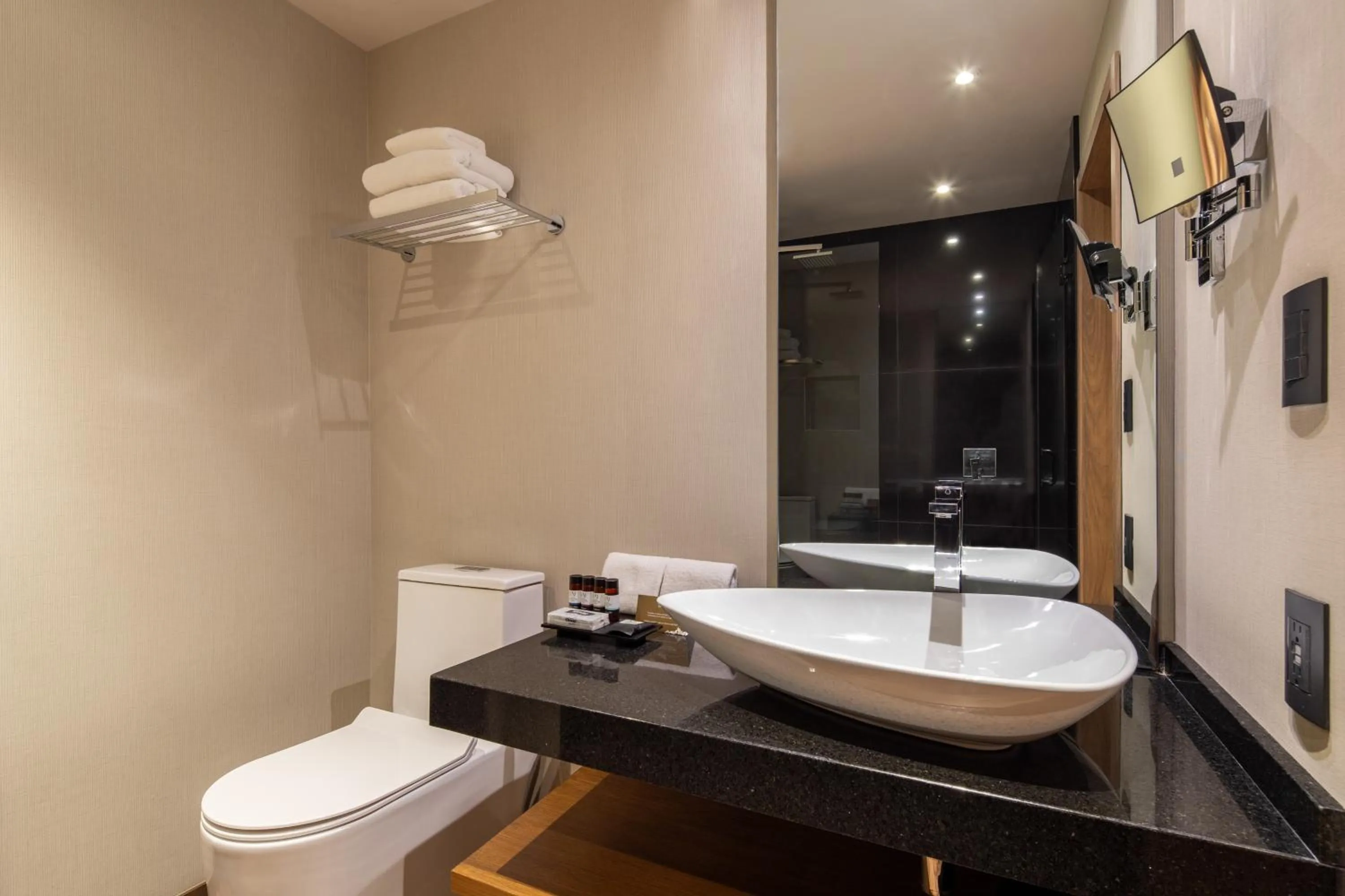 Shower in Hotel Real del Rio