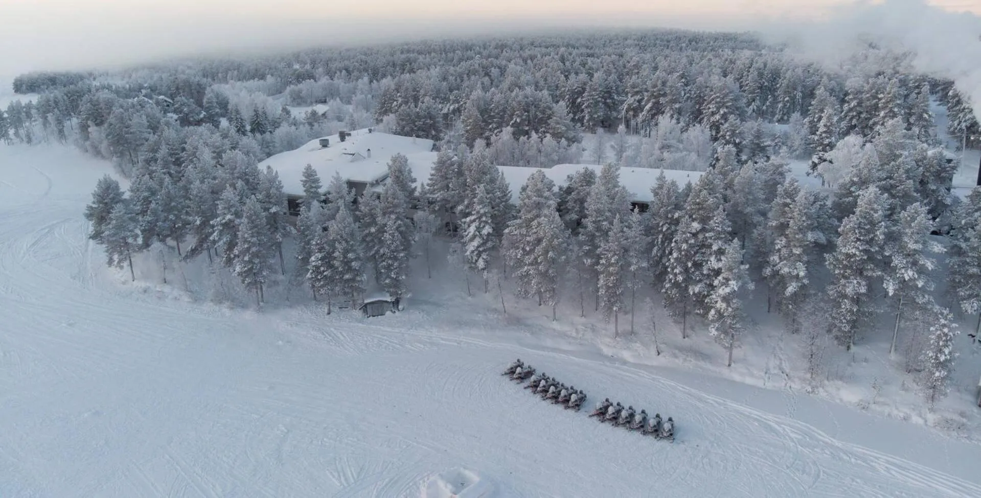 Property building in Lapland Hotels Hetta