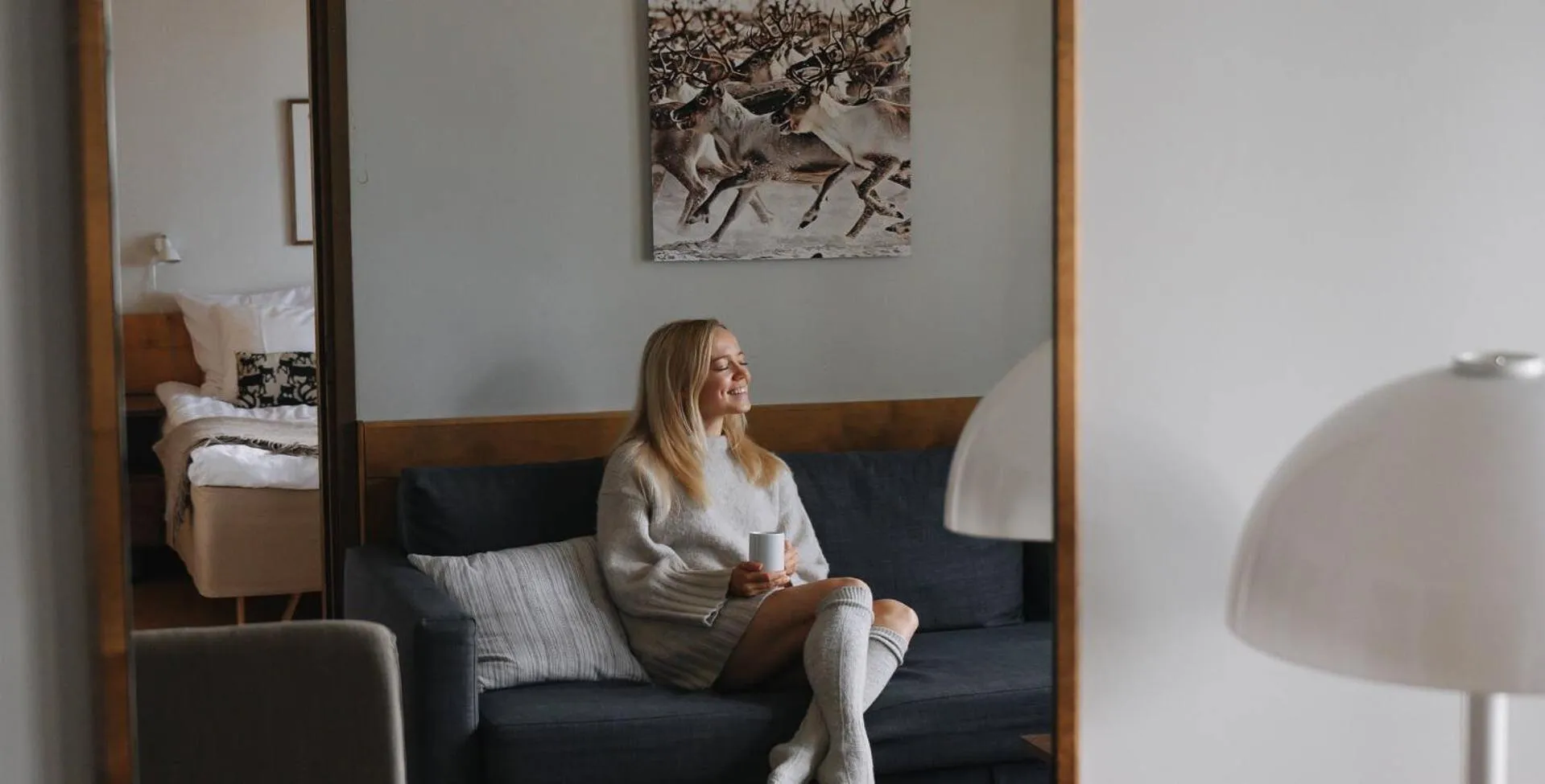 Bedroom in Lapland Hotels Hetta