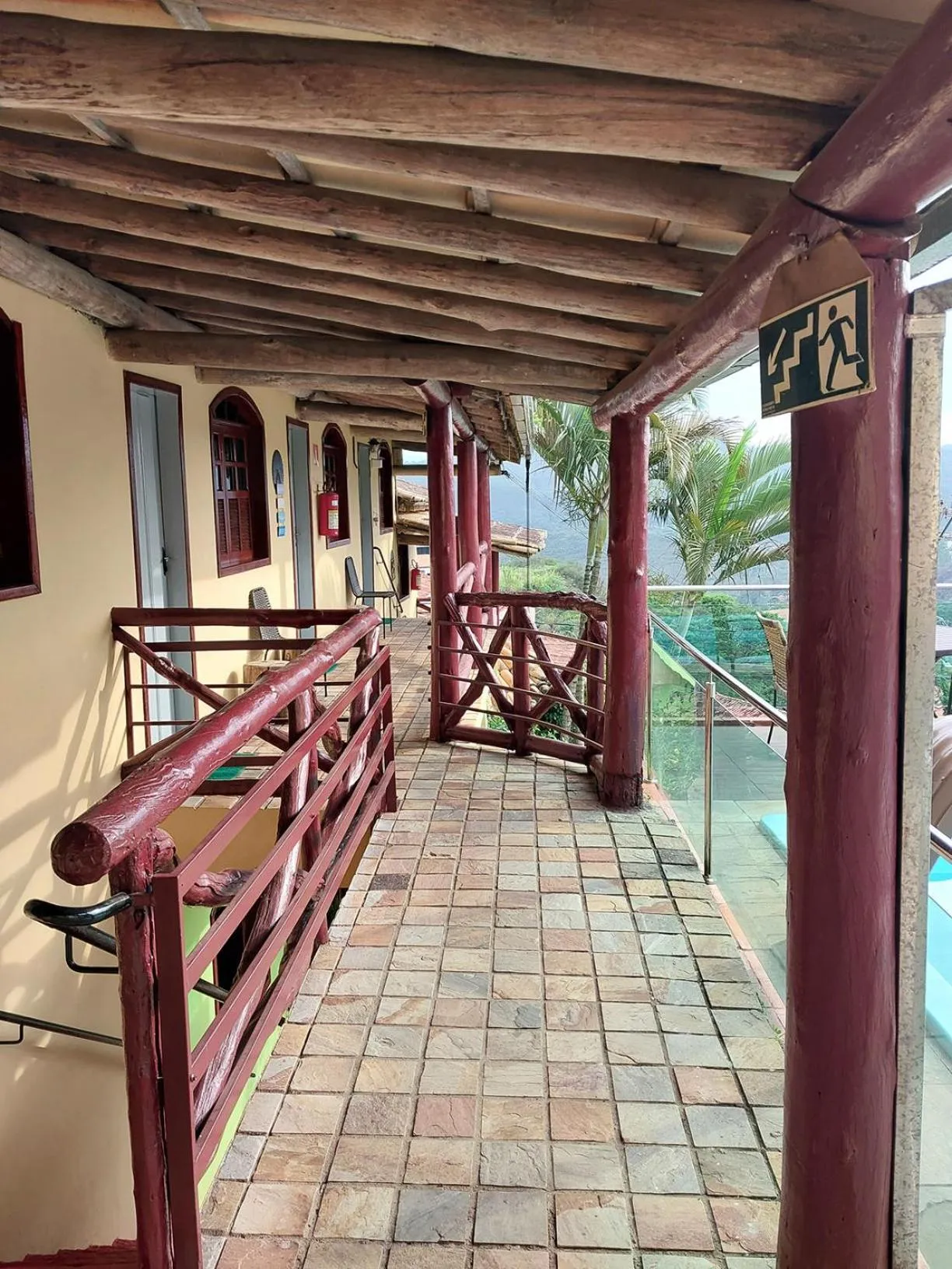 Patio in Pousada Inconfidência Mineira