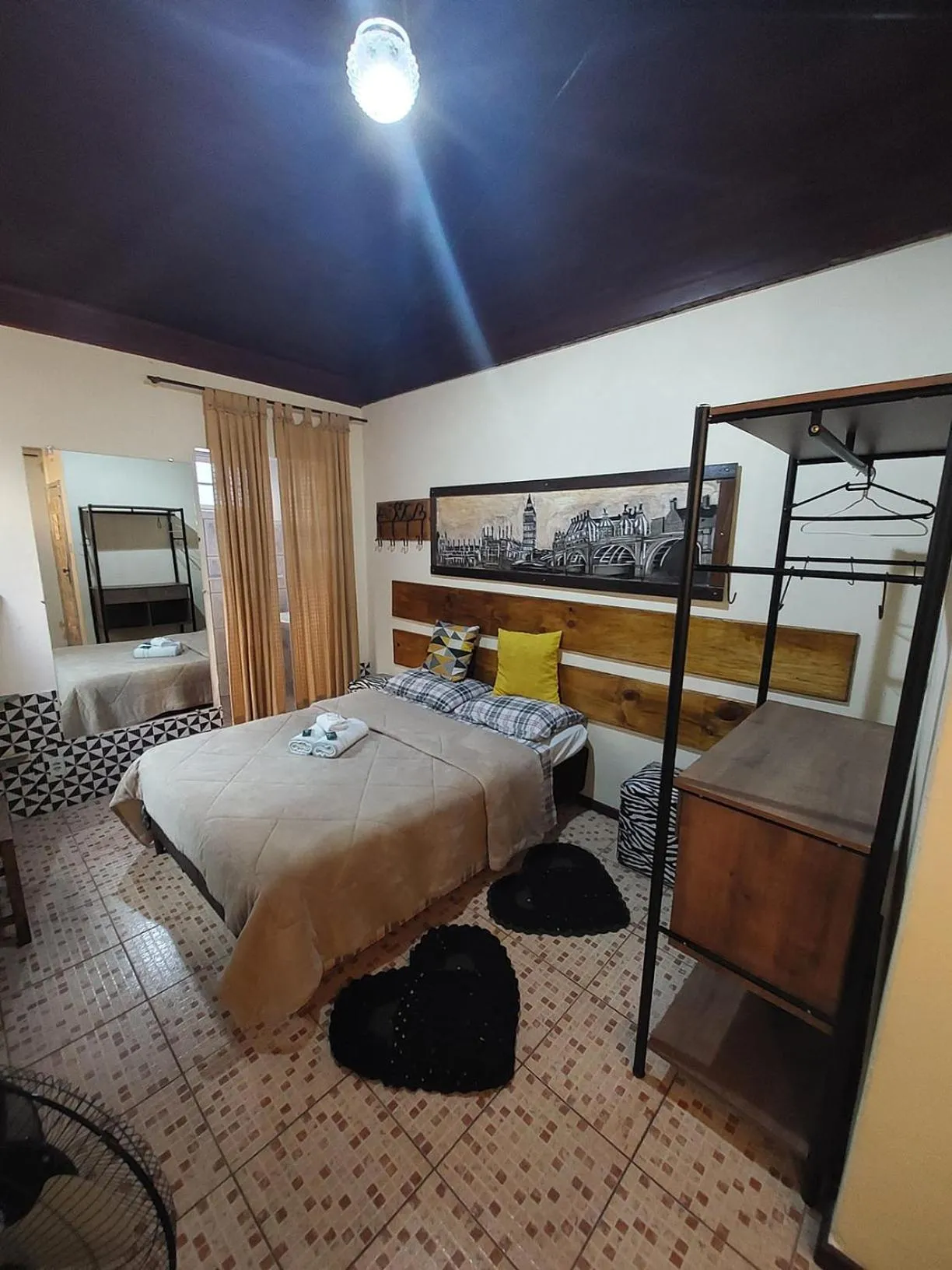 Bed in Pousada Inconfidência Mineira