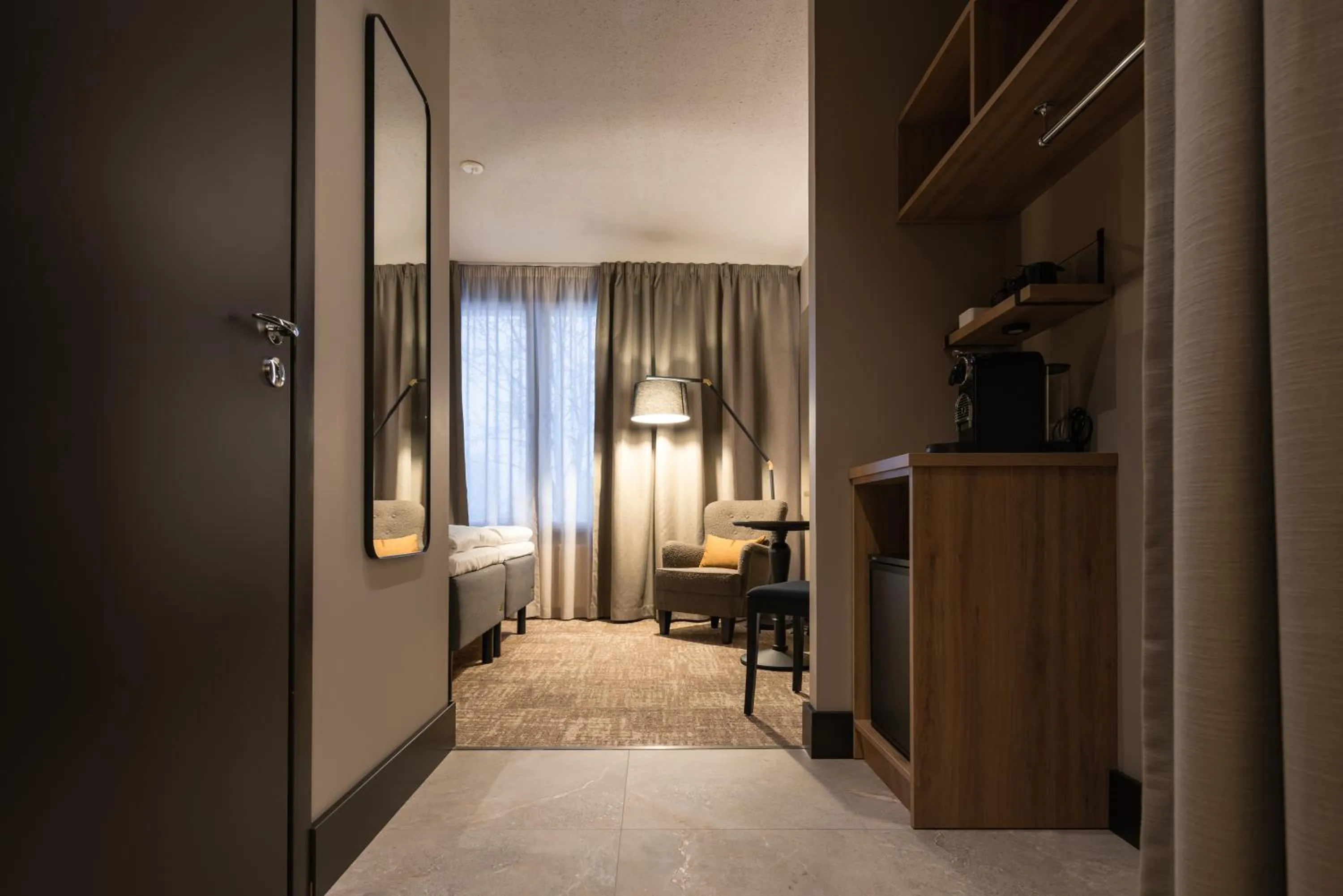 Coffee/tea facilities, Bed in Lapland Hotels Ylläskaltio