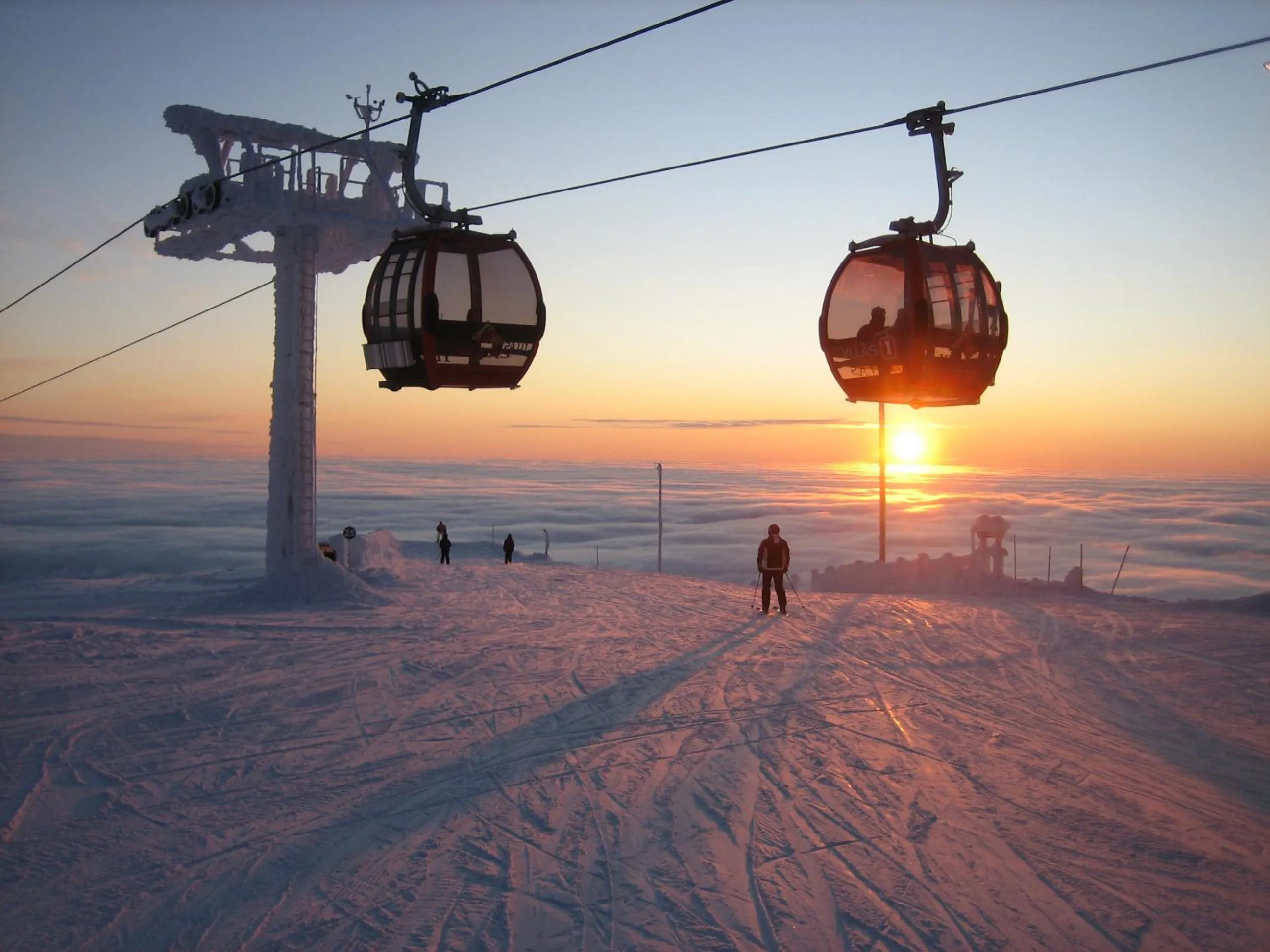 Skiing in Lapland Hotels Ylläskaltio