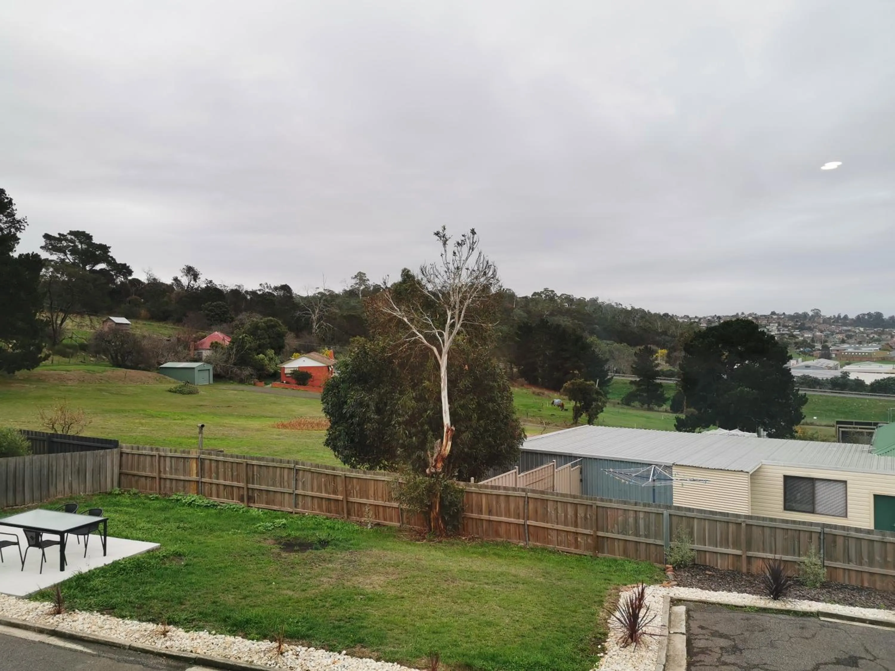 Garden view in Youngtown Executive Apartments - 2BR included, Free Parking & Wifi, Sofa Bed & Cot fee applies