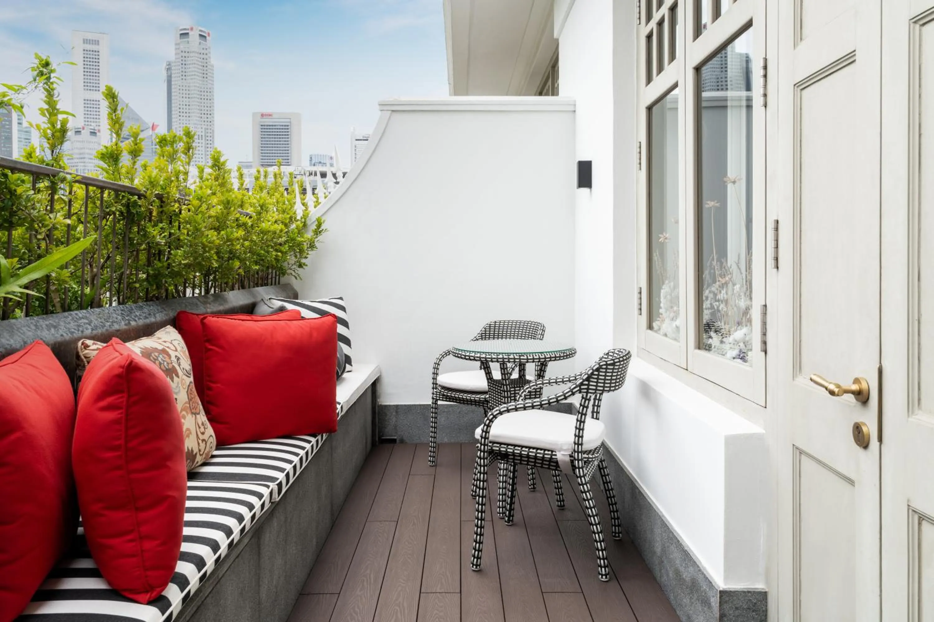Balcony/Terrace in The Capitol Kempinski Hotel Singapore