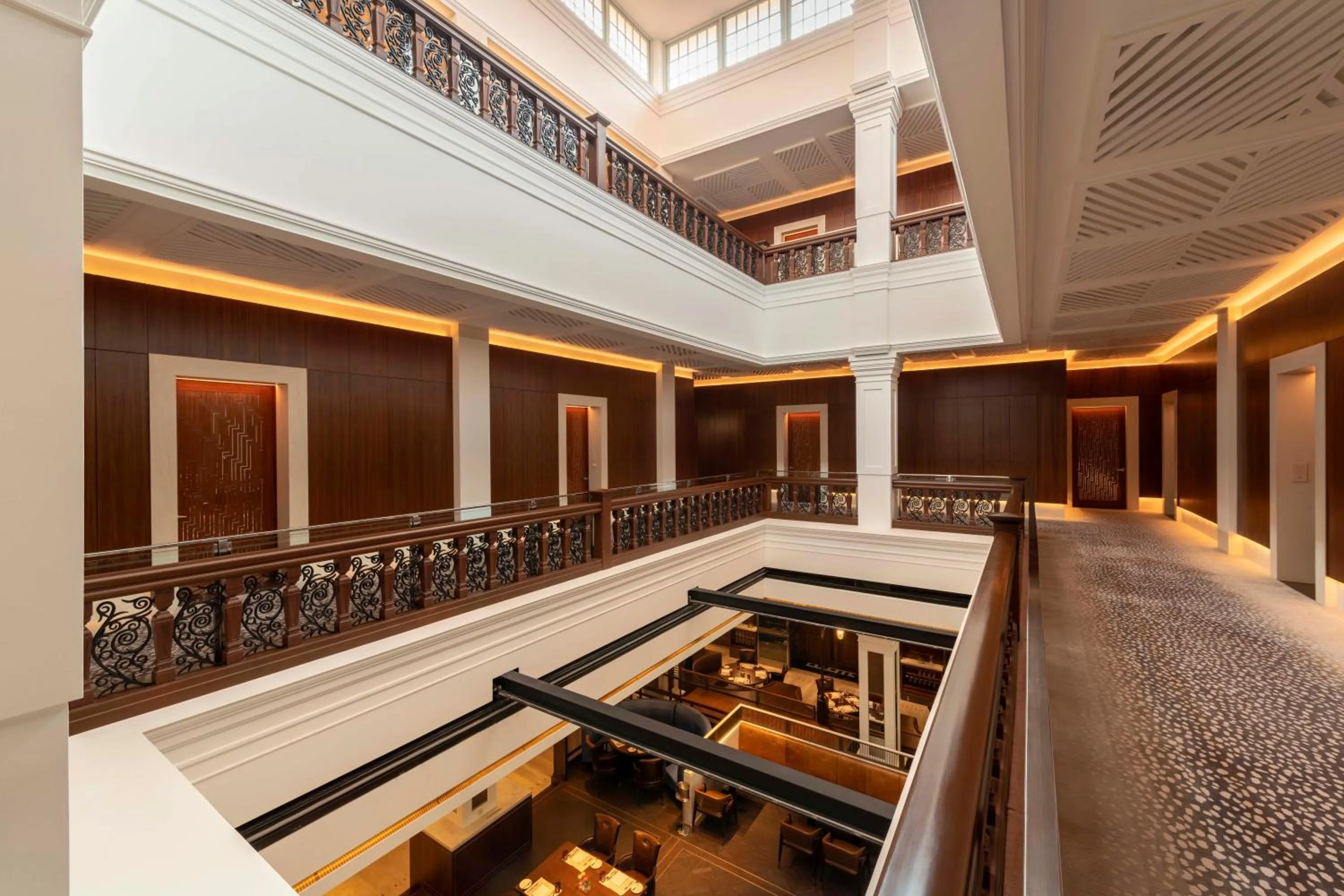 Decorative detail in The Capitol Kempinski Hotel Singapore