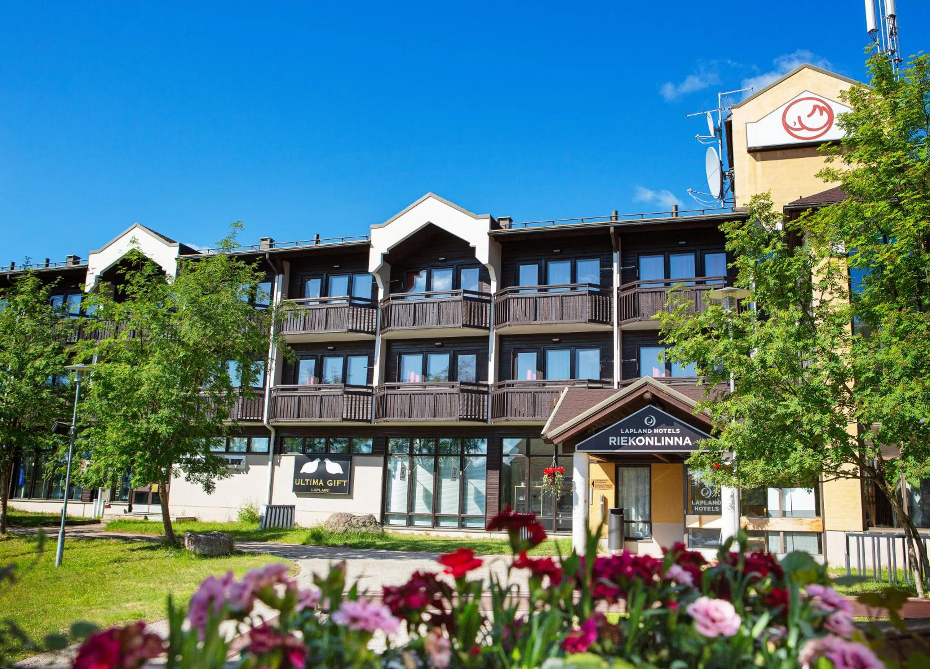 Property building in Lapland Hotels Riekonlinna