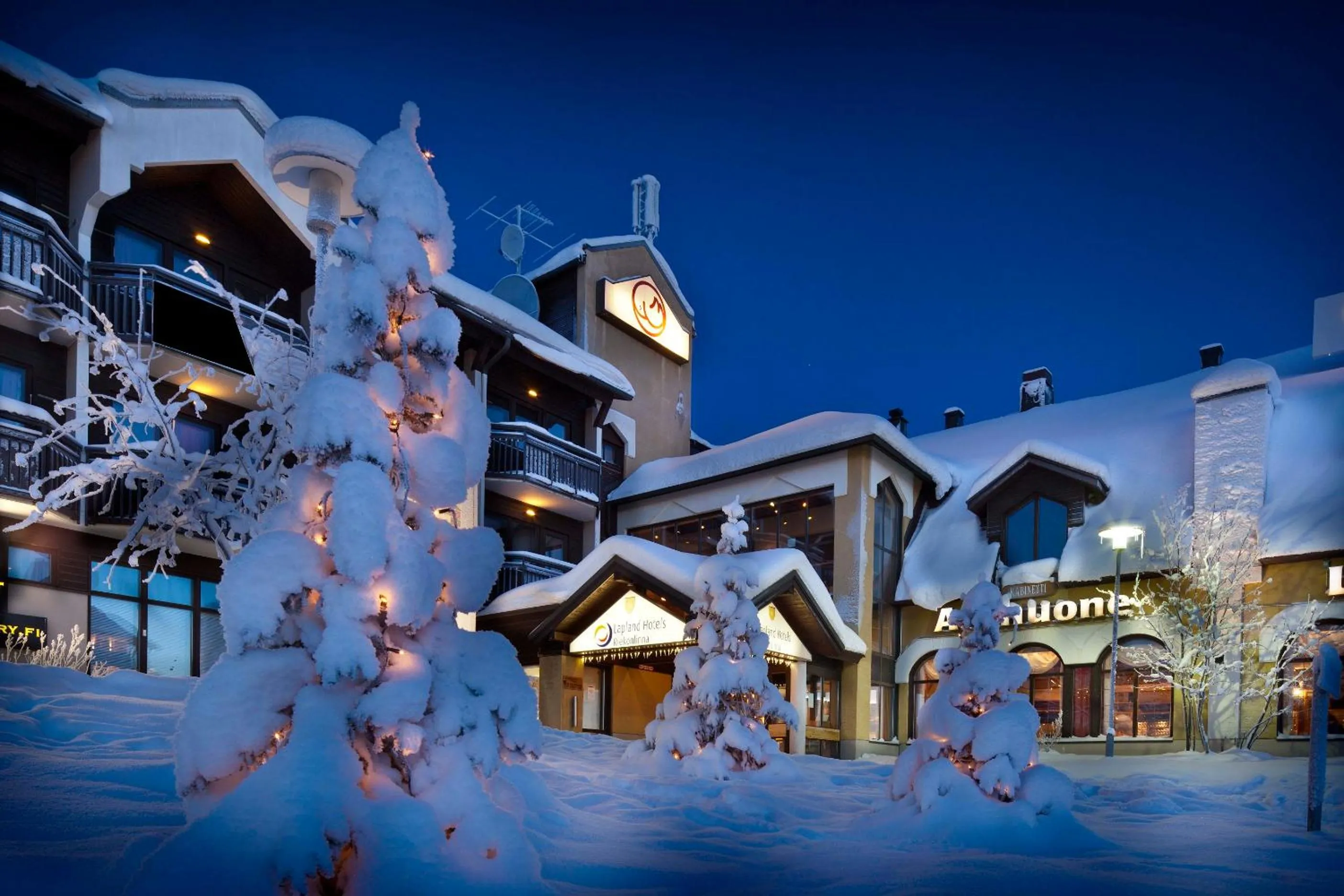 Property building in Lapland Hotels Riekonlinna