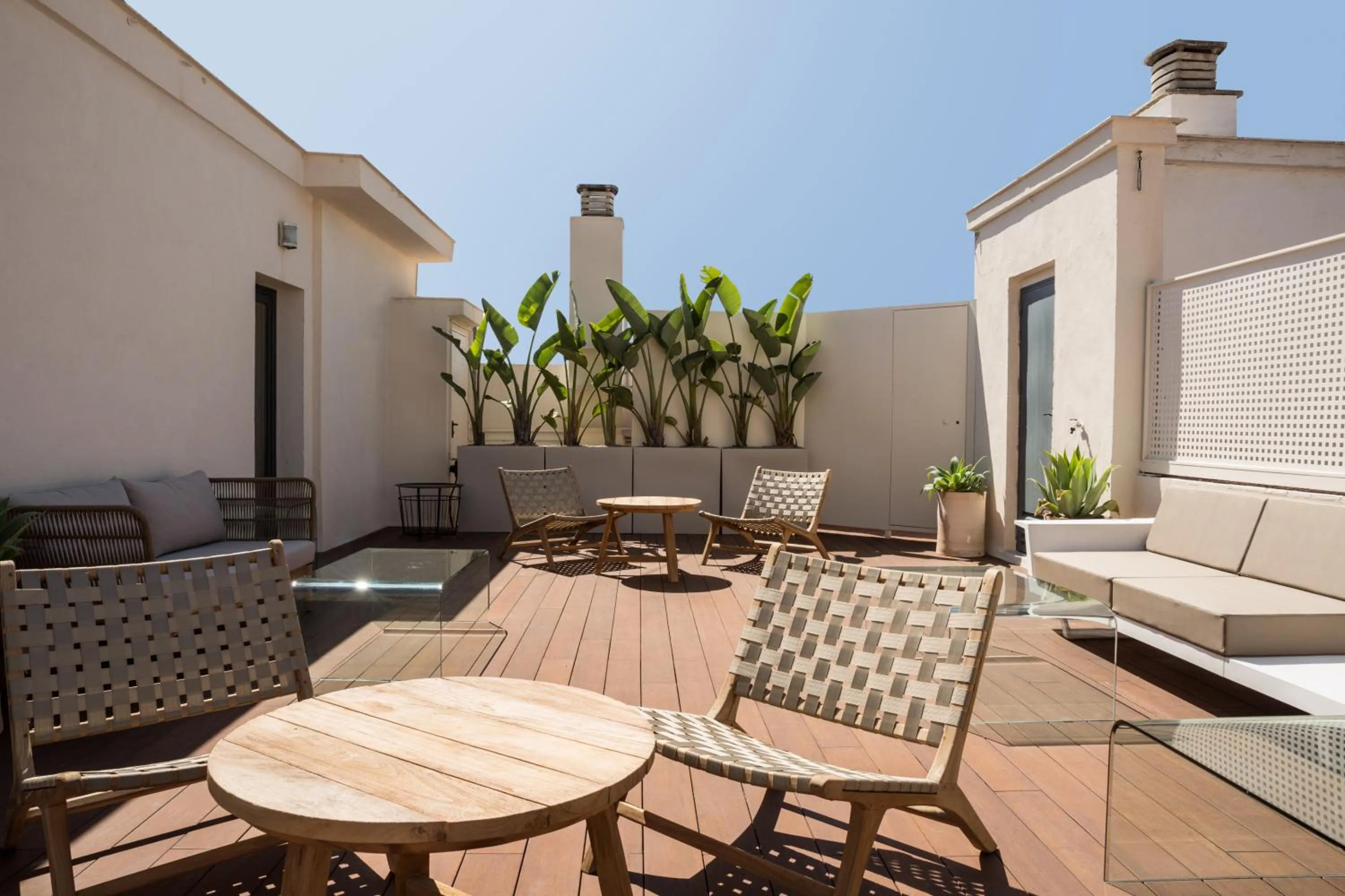 Balcony/Terrace in Puerta Catedral Suites