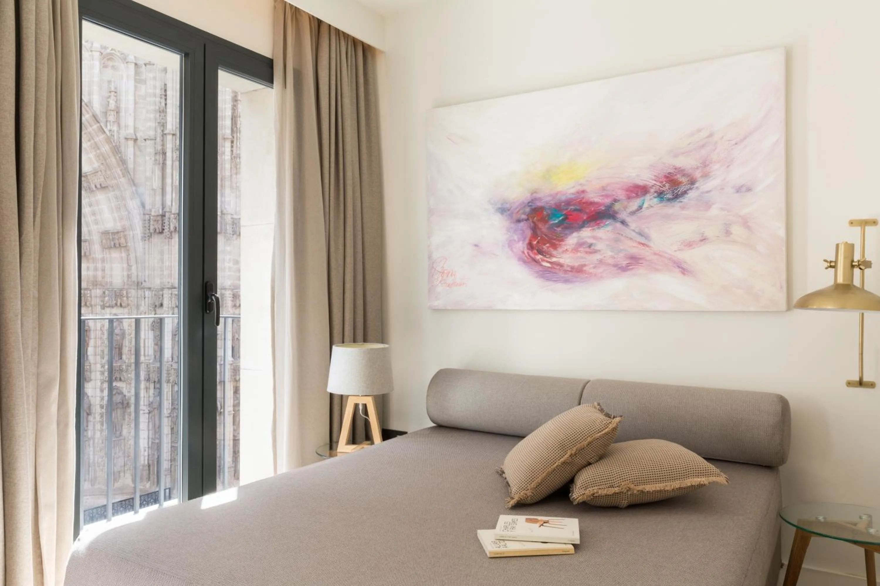 Area and facilities, Bed in Puerta Catedral Suites