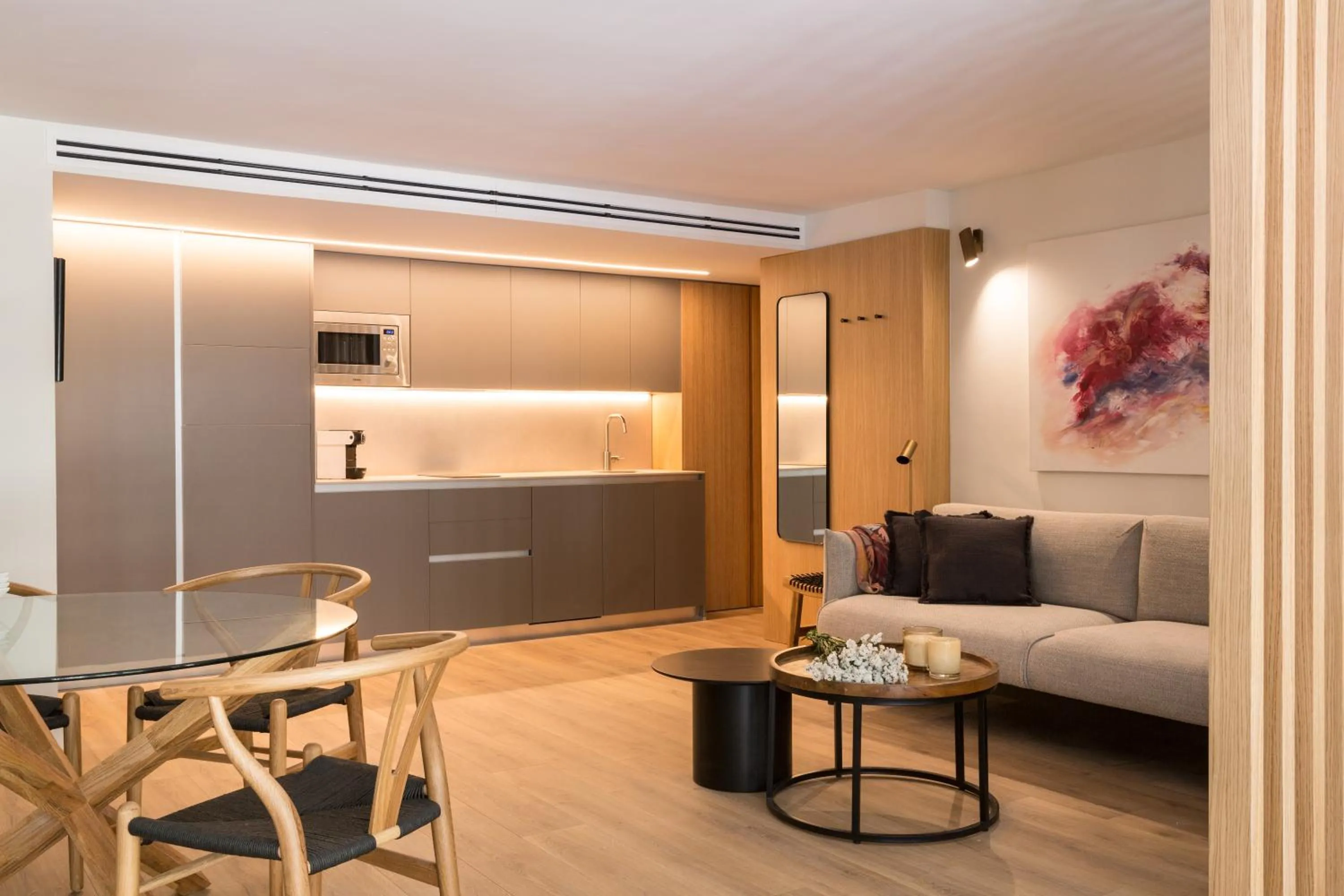 kitchen in Puerta Catedral Suites