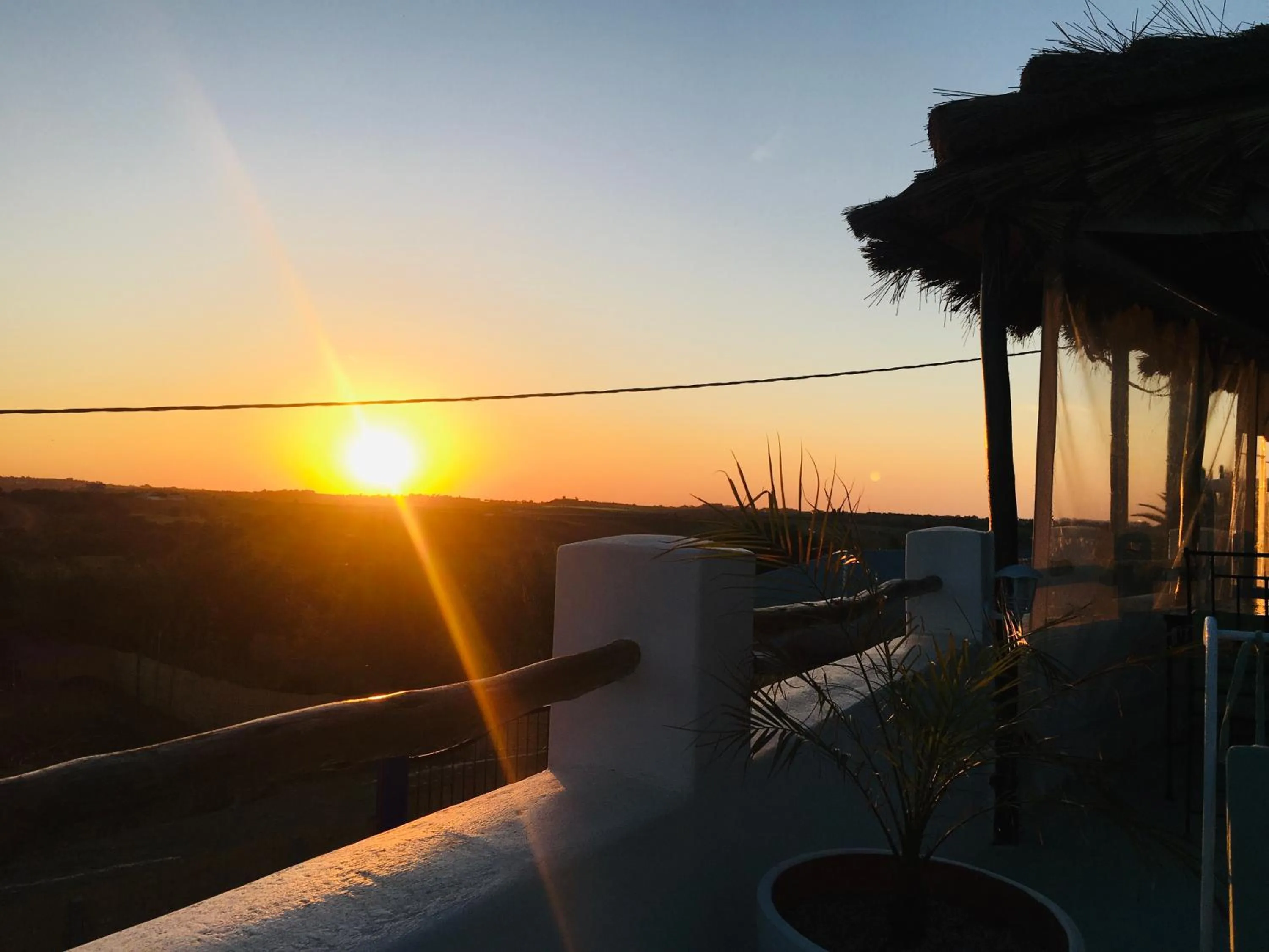 Sunset in Maison d'hotes Berbari