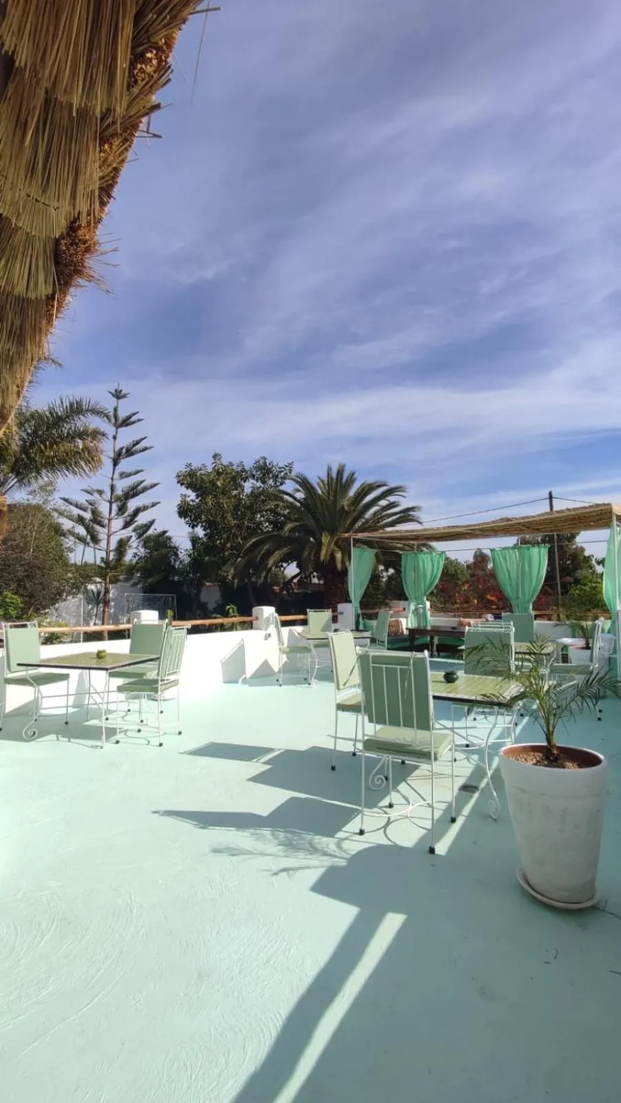 Patio in Maison d'hotes Berbari