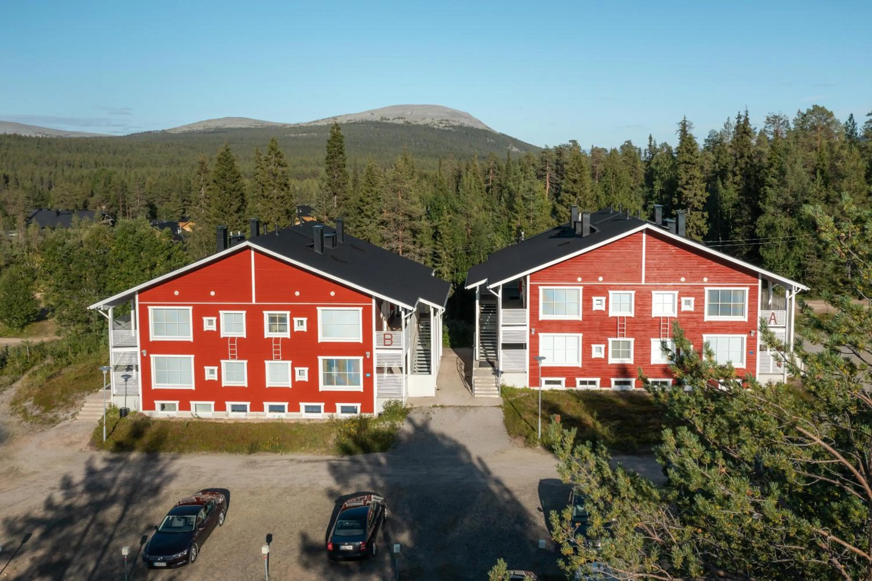 Property building in Lapland Hotels Äkäshotelli