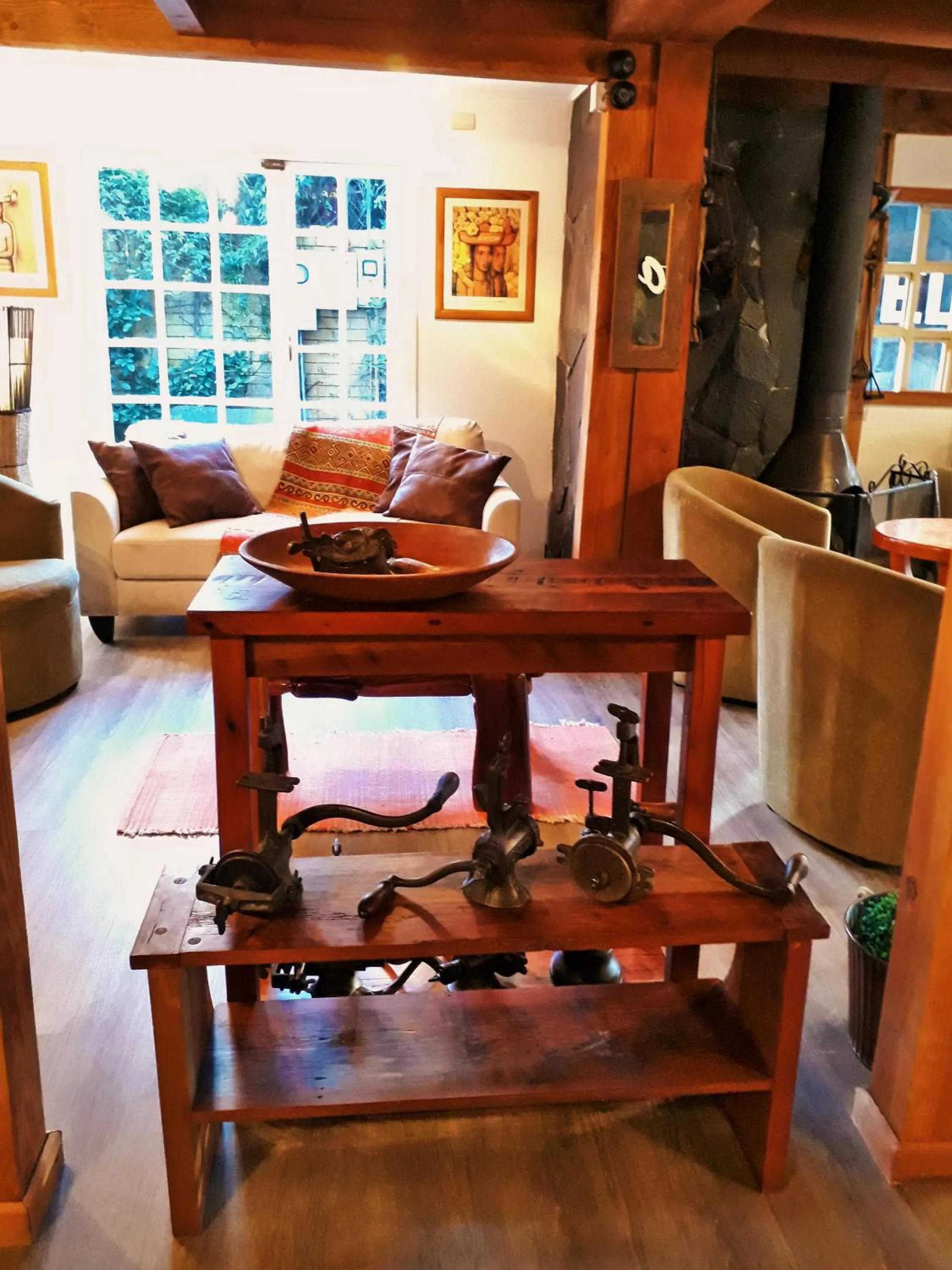 Living room in Hotel Geronimo