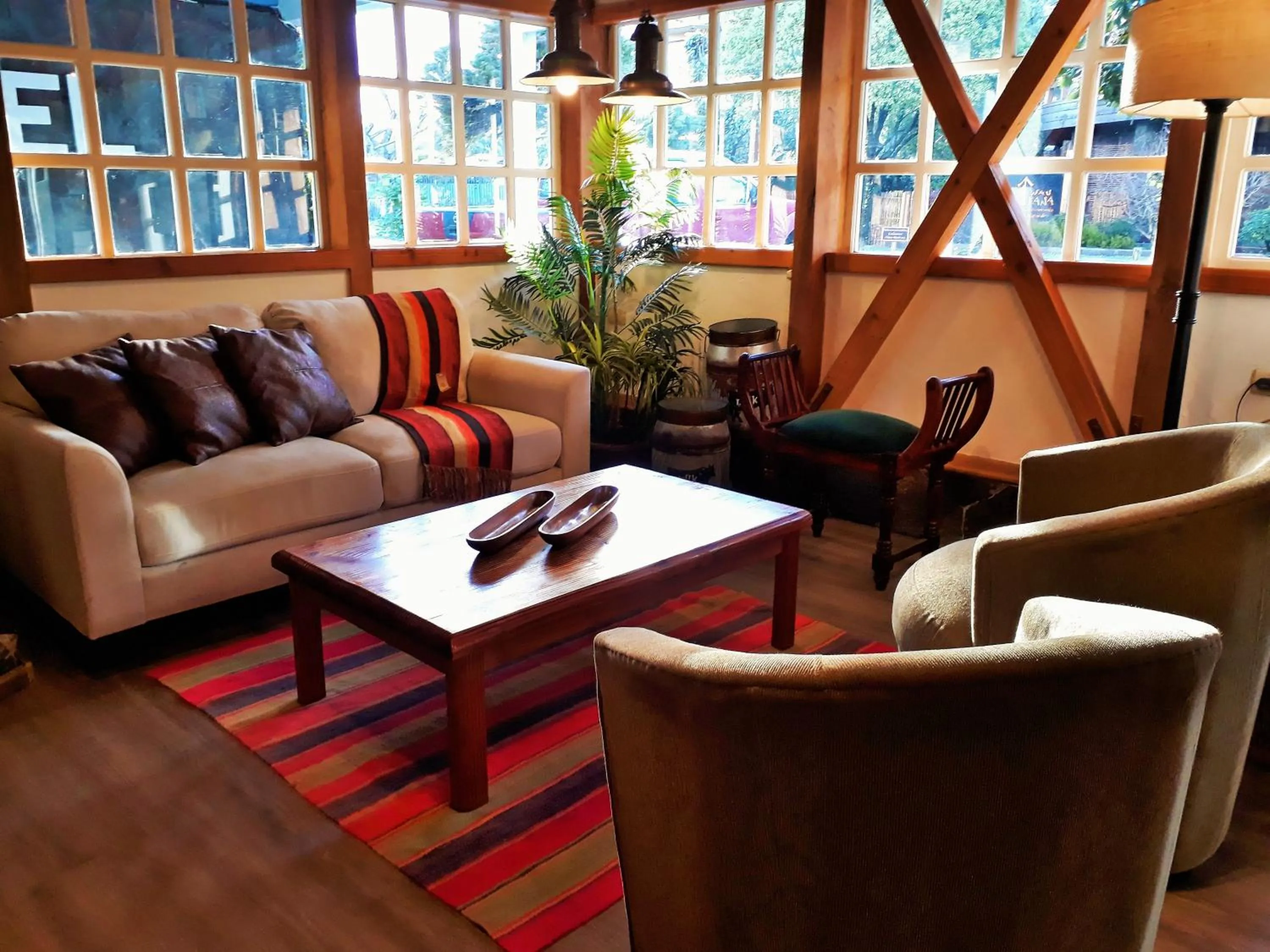 Living room in Hotel Geronimo