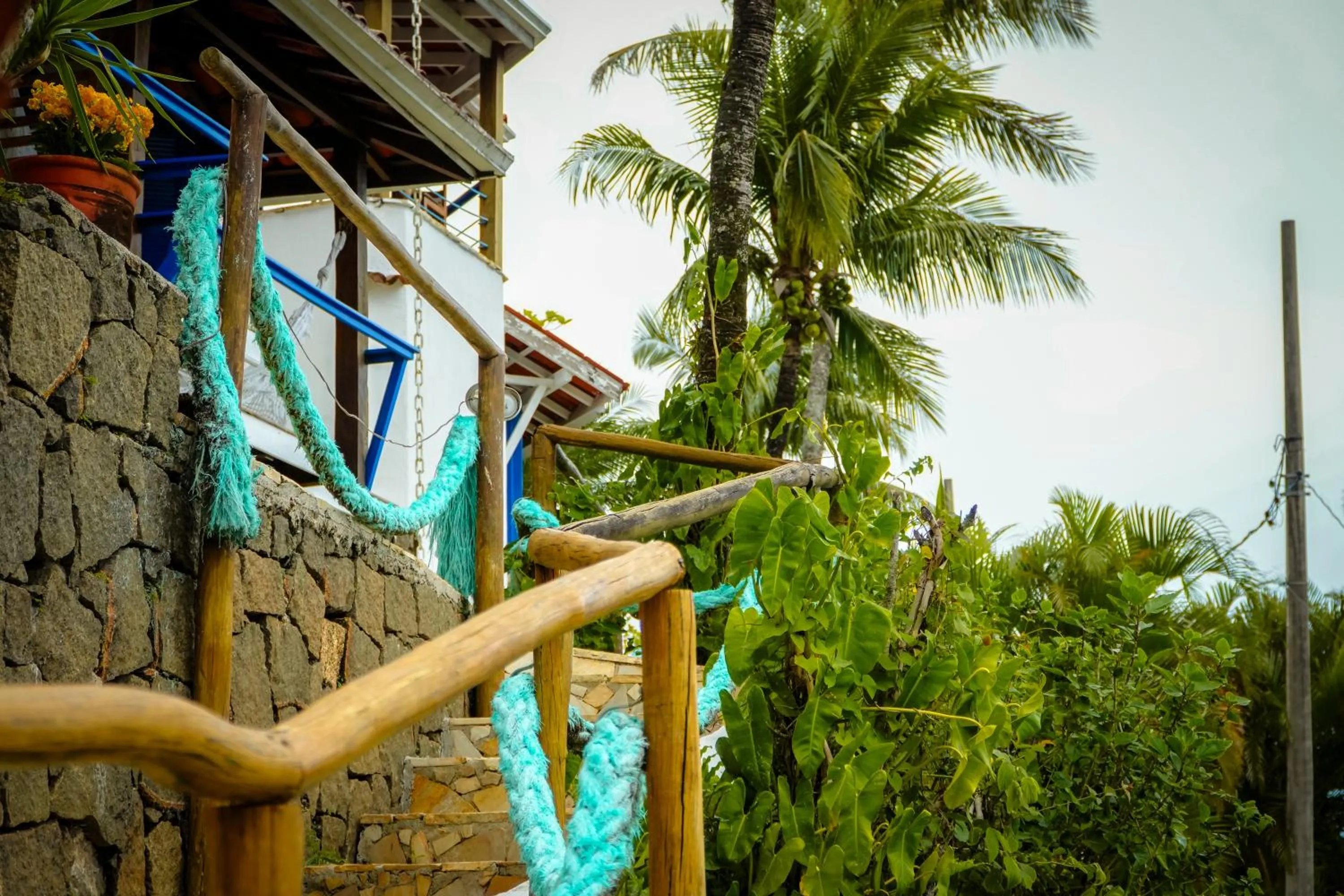 Balcony/Terrace in VELINN Pousada 8 Ilhas