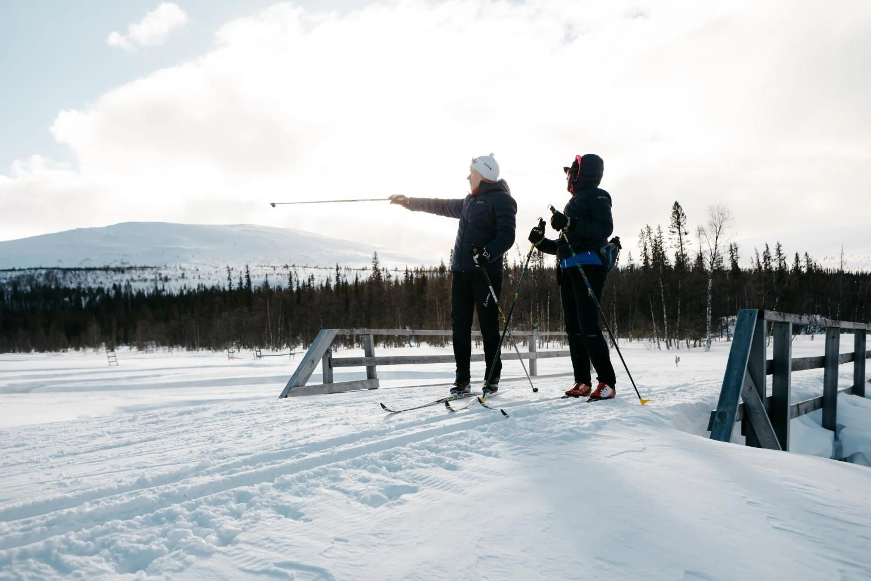 Skiing in Lapland Hotels Sirkantähti